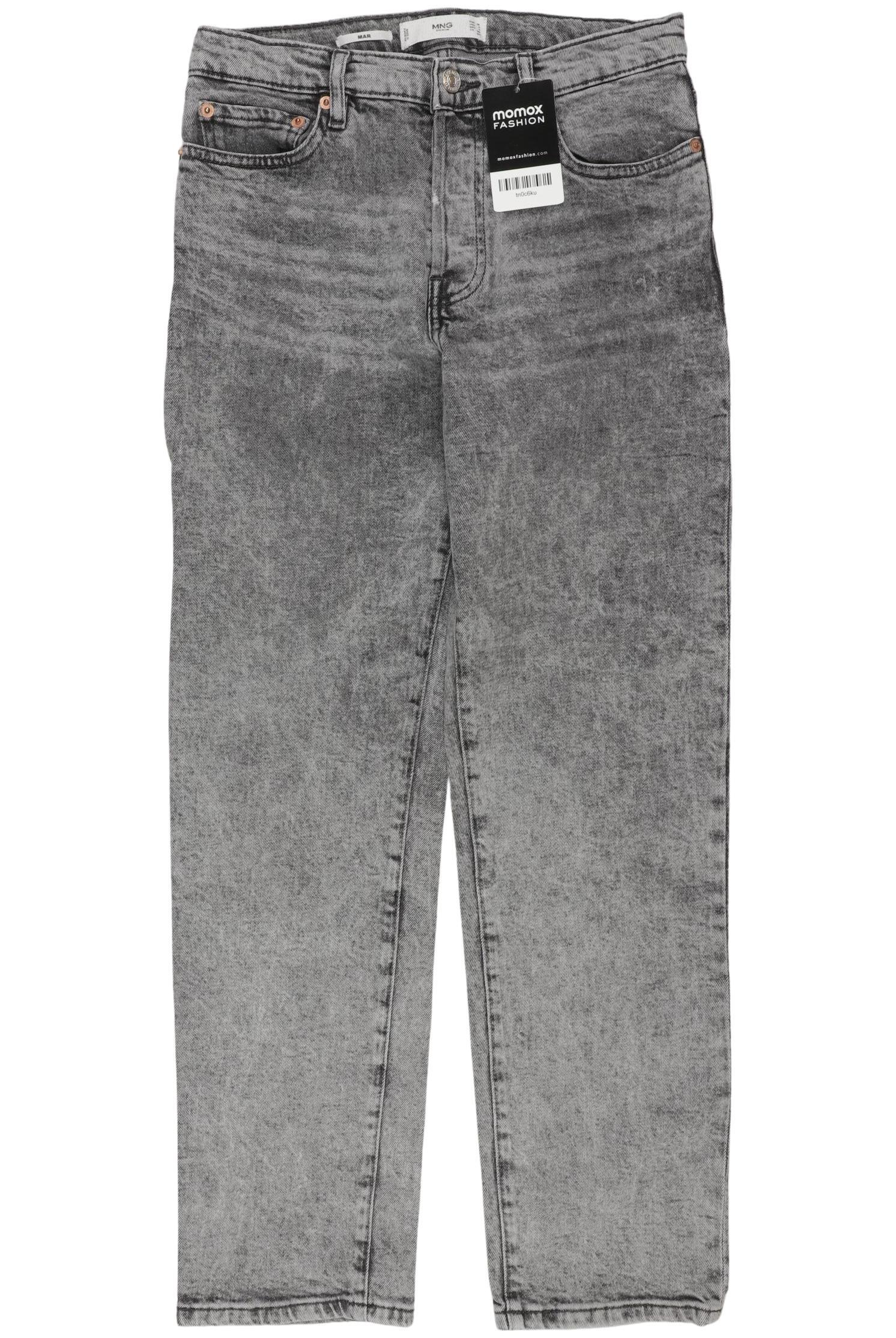 

Mango Damen Jeans, grau, Gr. 38
