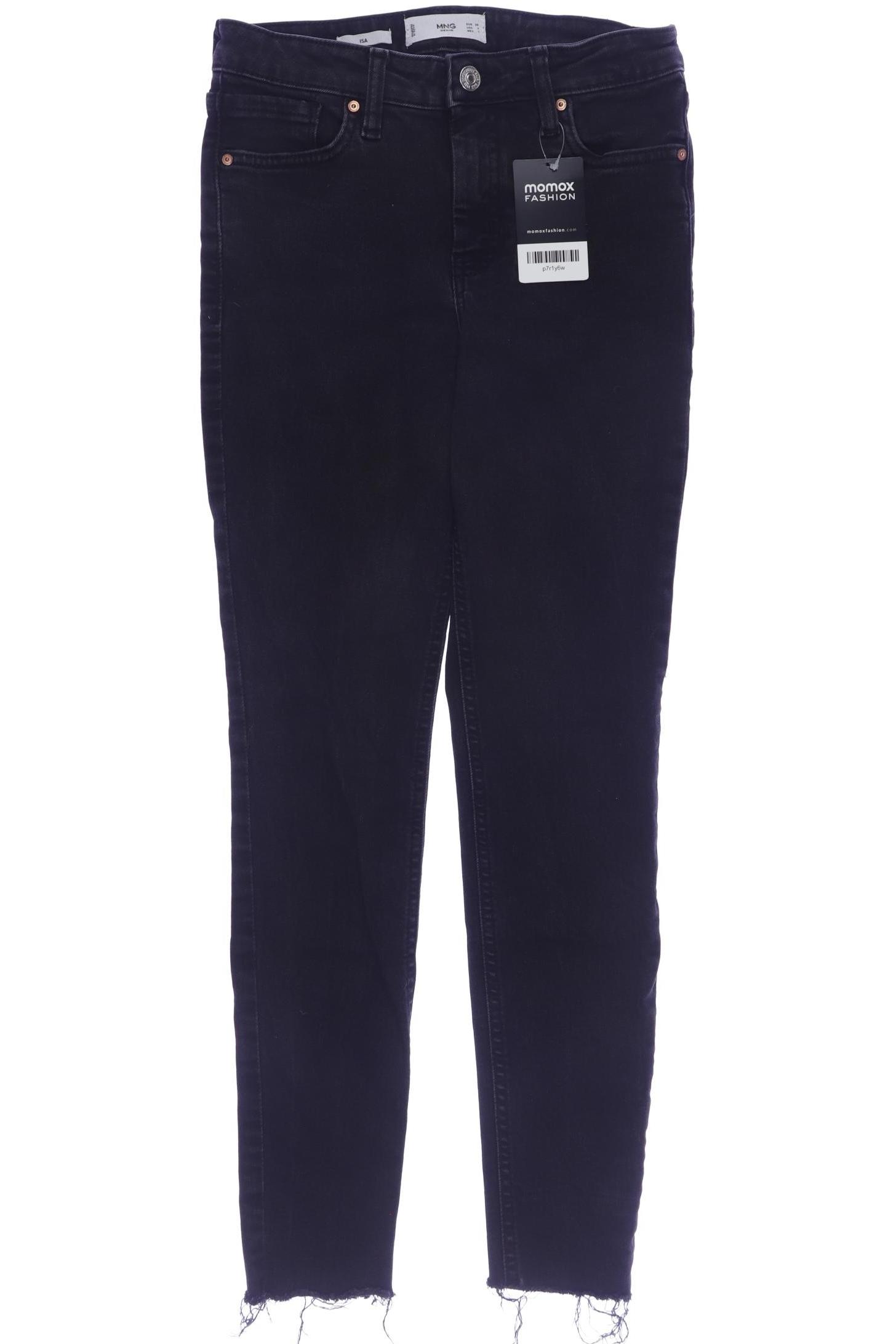 

Mango Damen Jeans, schwarz, Gr. 34