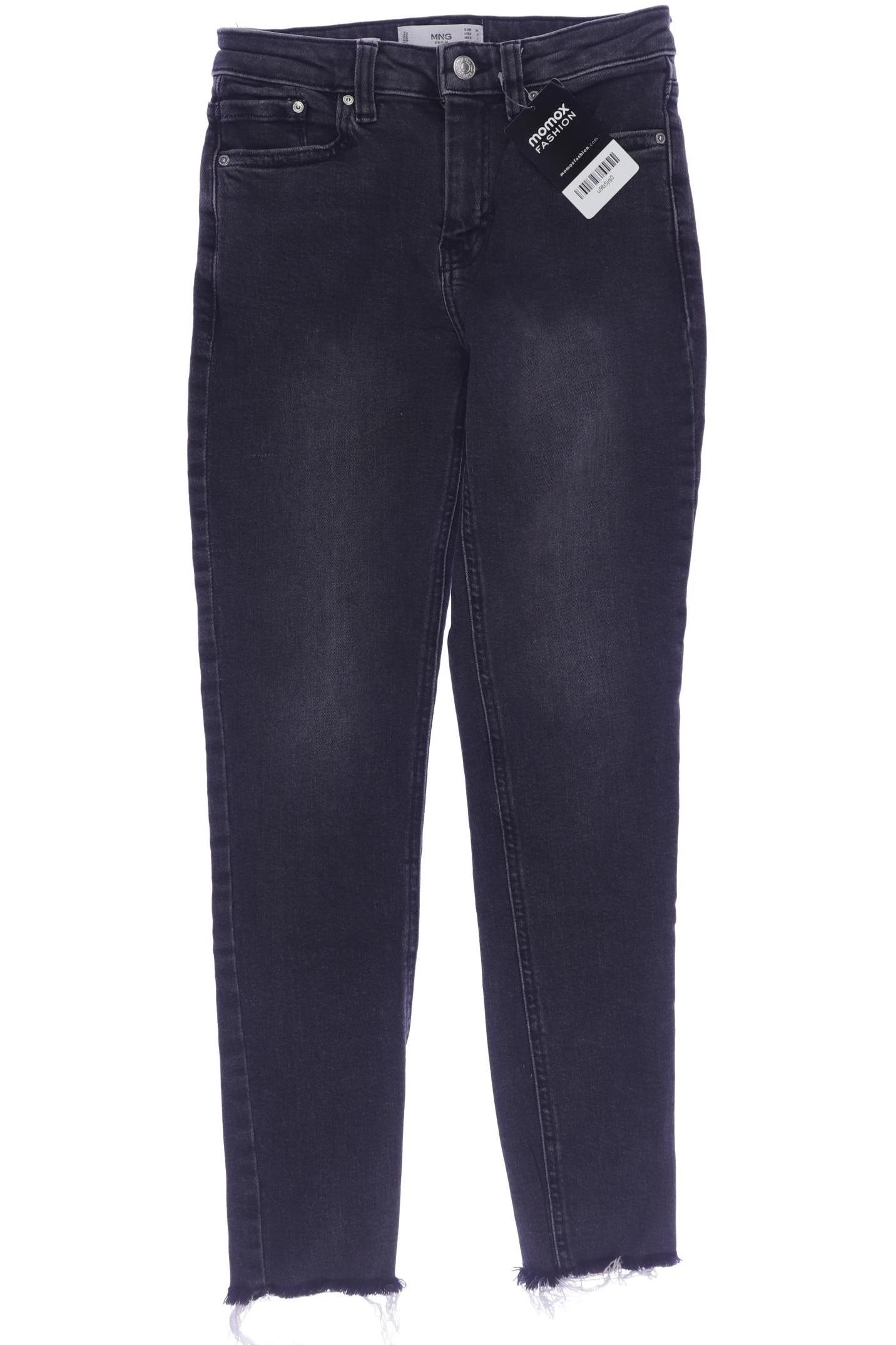 

Mango Damen Jeans, grau, Gr. 34