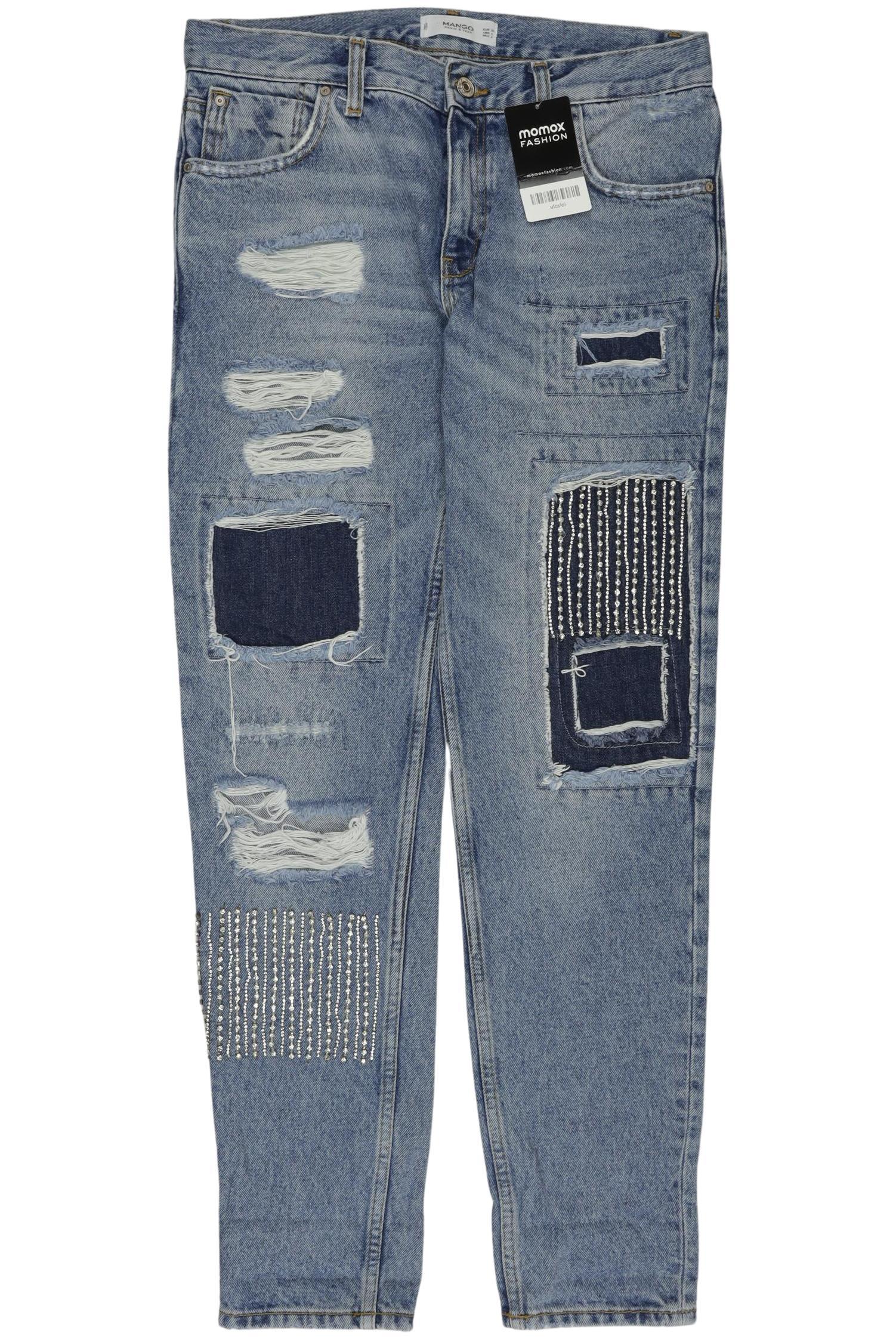 

Mango Damen Jeans, hellblau, Gr. 36