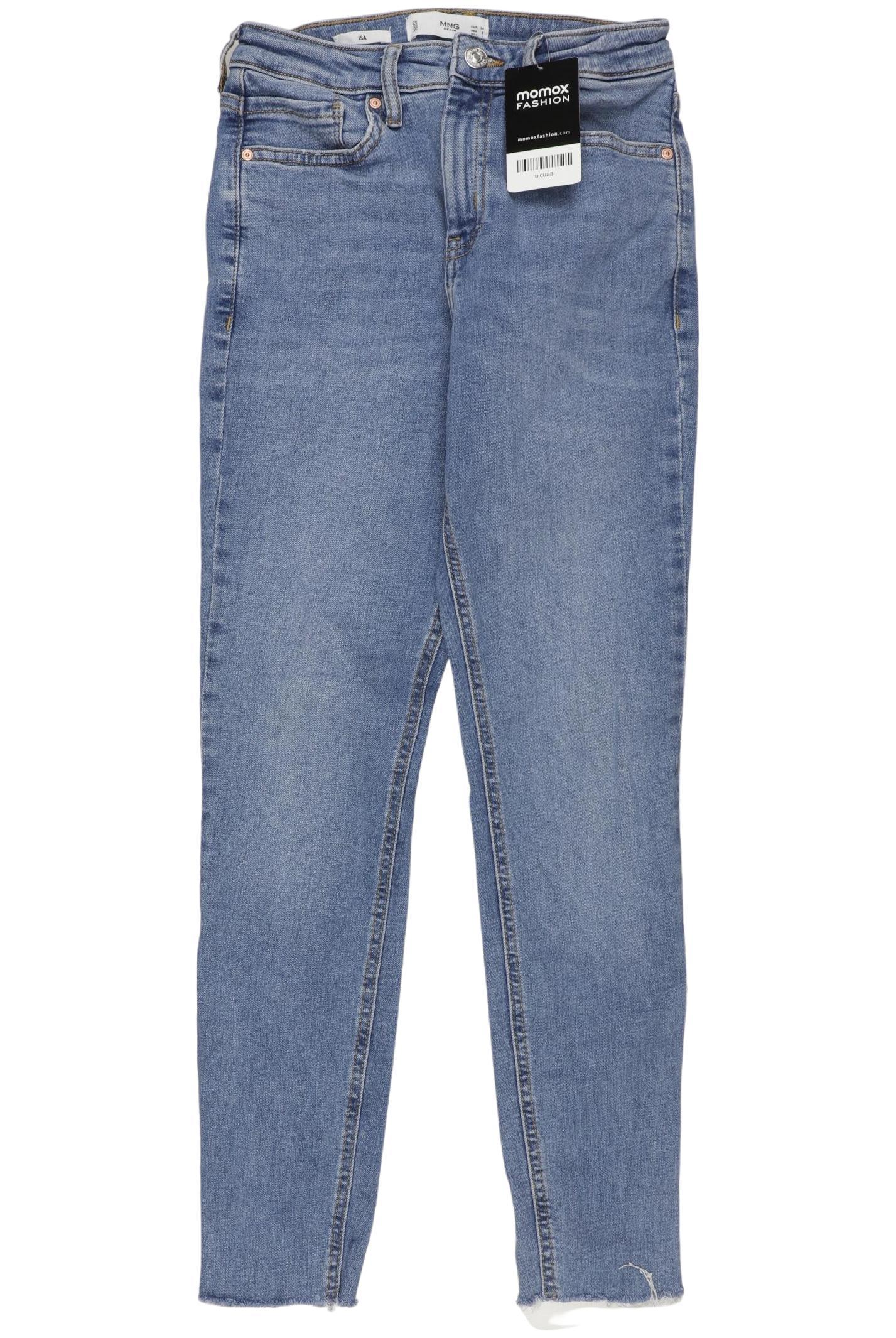 

Mango Damen Jeans, blau, Gr. 34