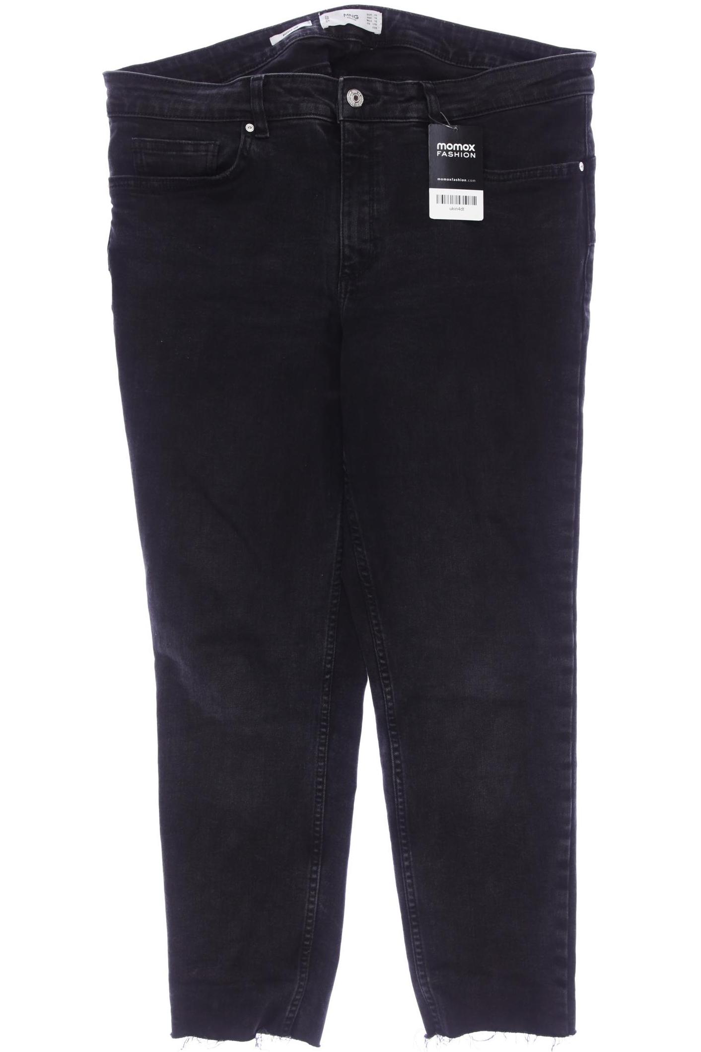 

Mango Damen Jeans, schwarz, Gr. 46