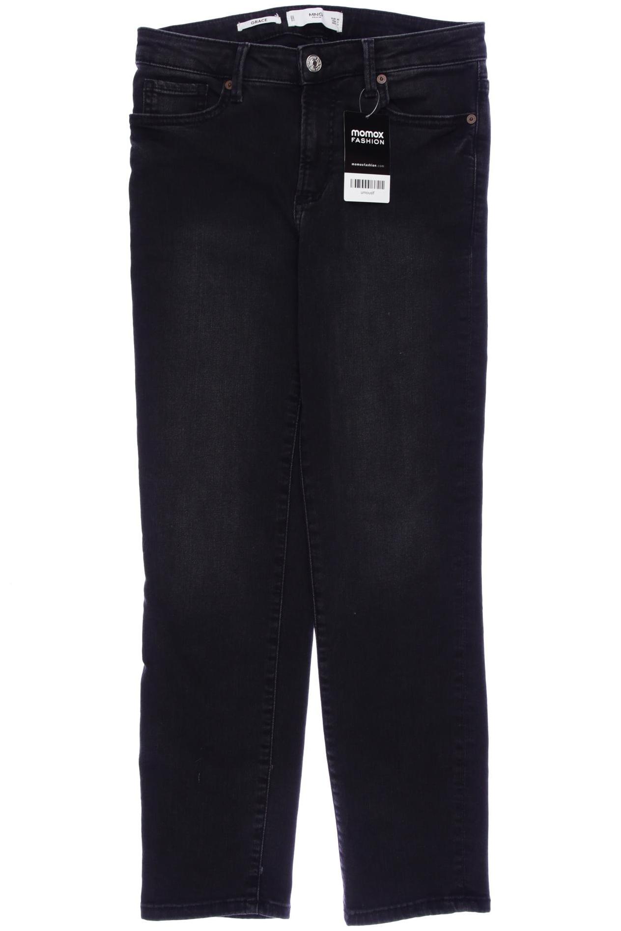 

Mango Damen Jeans, schwarz, Gr. 36