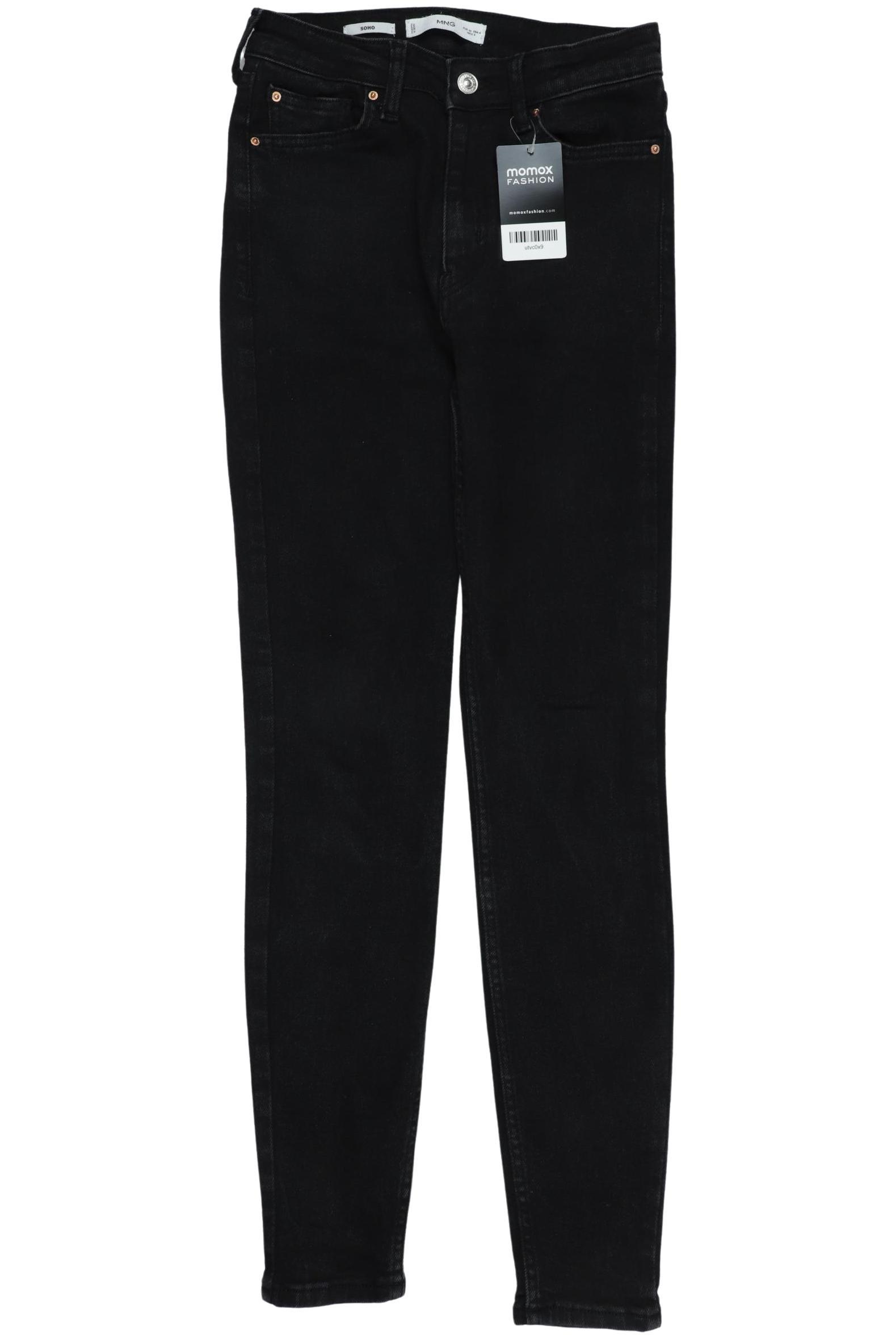 

Mango Damen Jeans, schwarz, Gr. 36