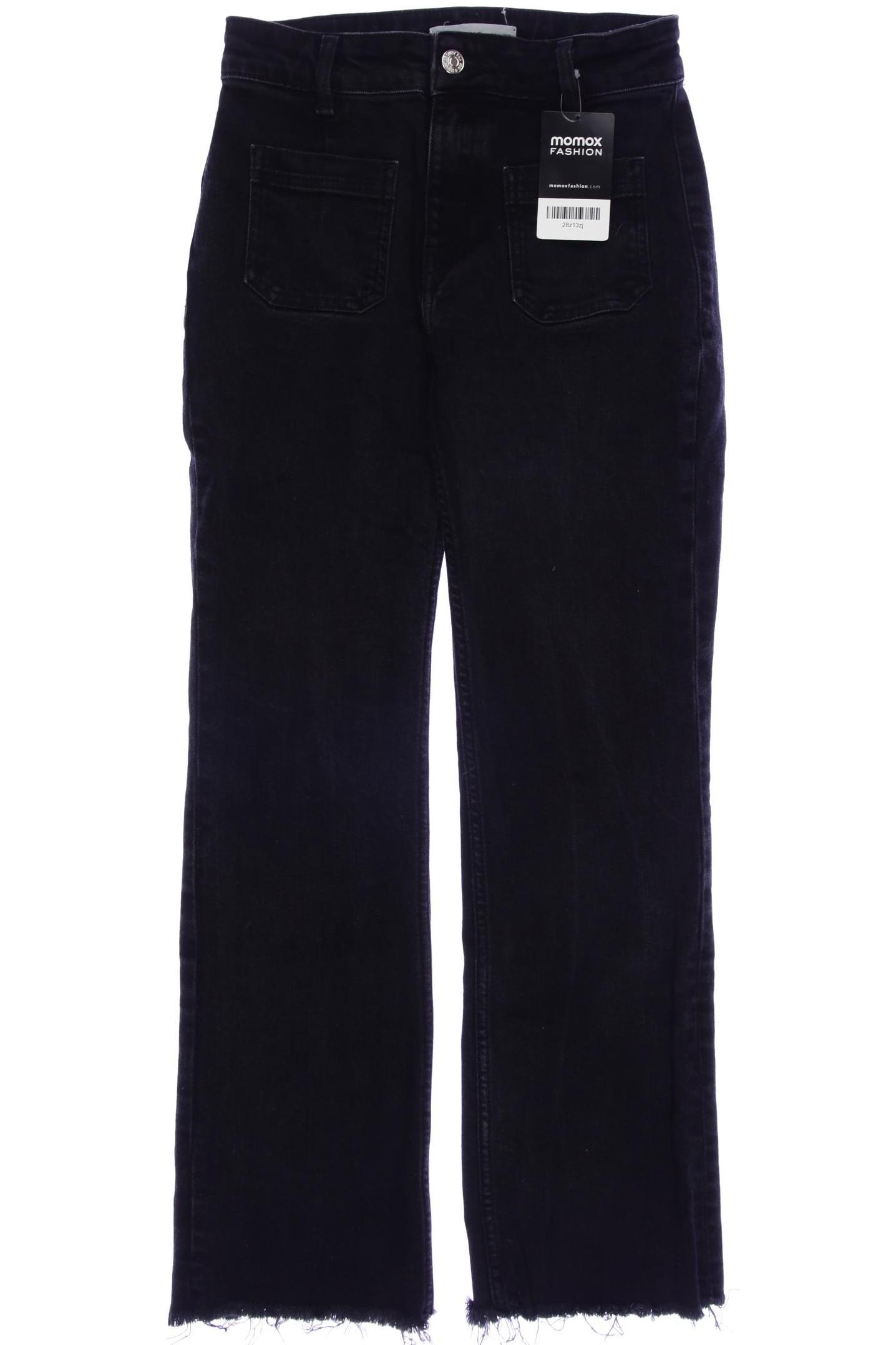 

Mango Damen Jeans, schwarz, Gr. 34