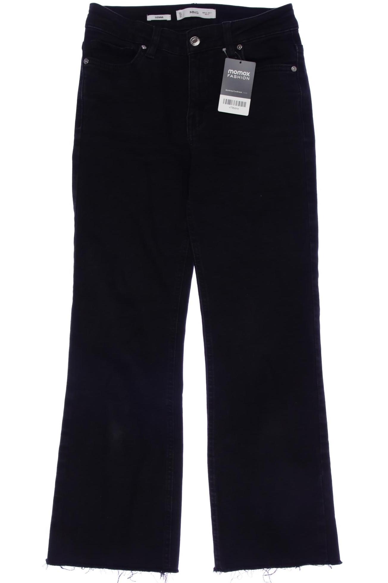 

Mango Damen Jeans, schwarz, Gr. 36