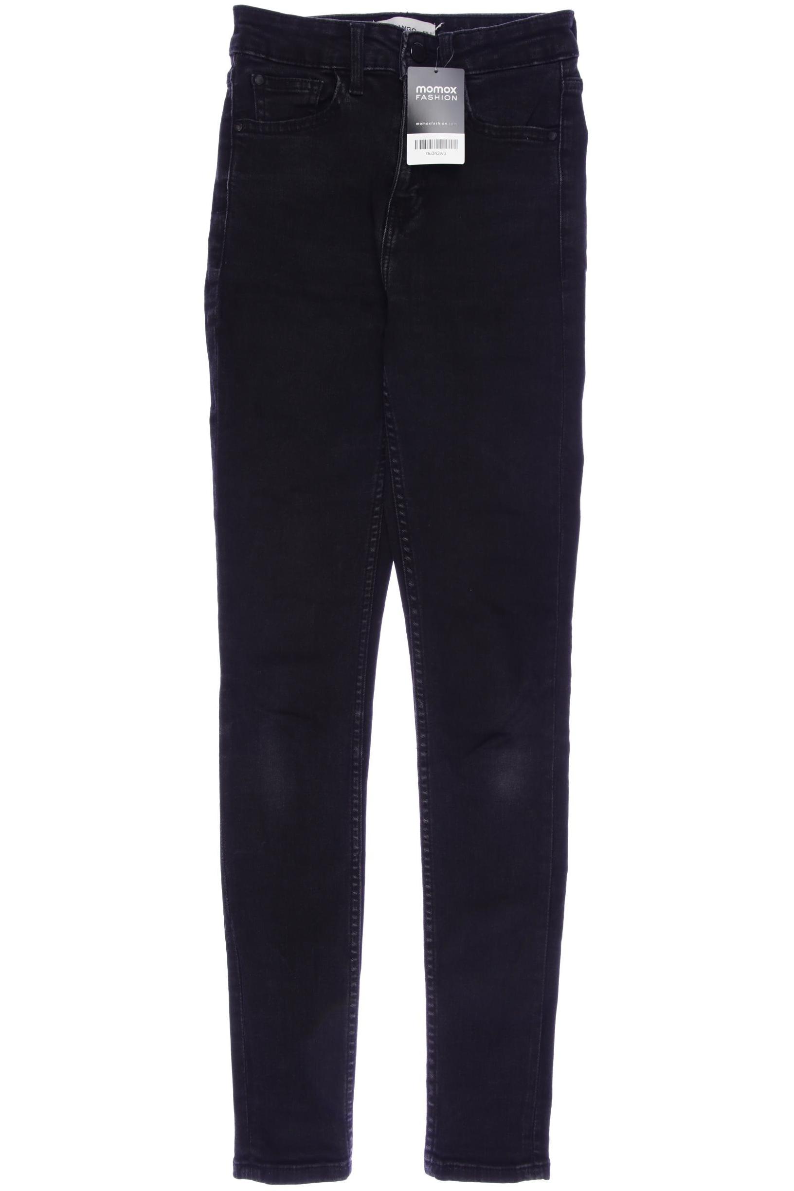 

Mango Damen Jeans, schwarz, Gr. 32