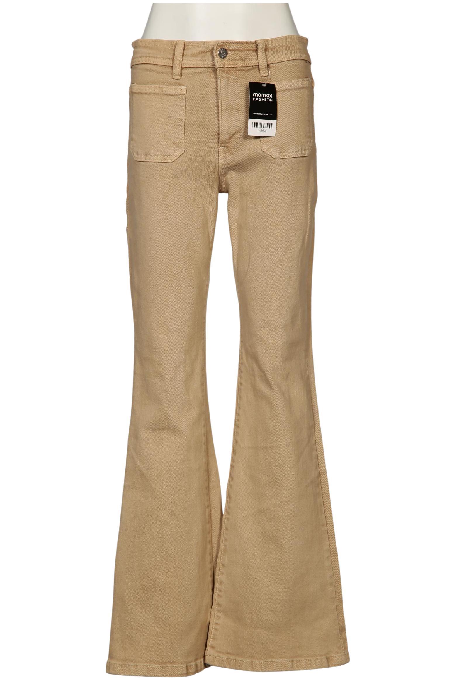 

Mango Damen Jeans, beige, Gr. 38