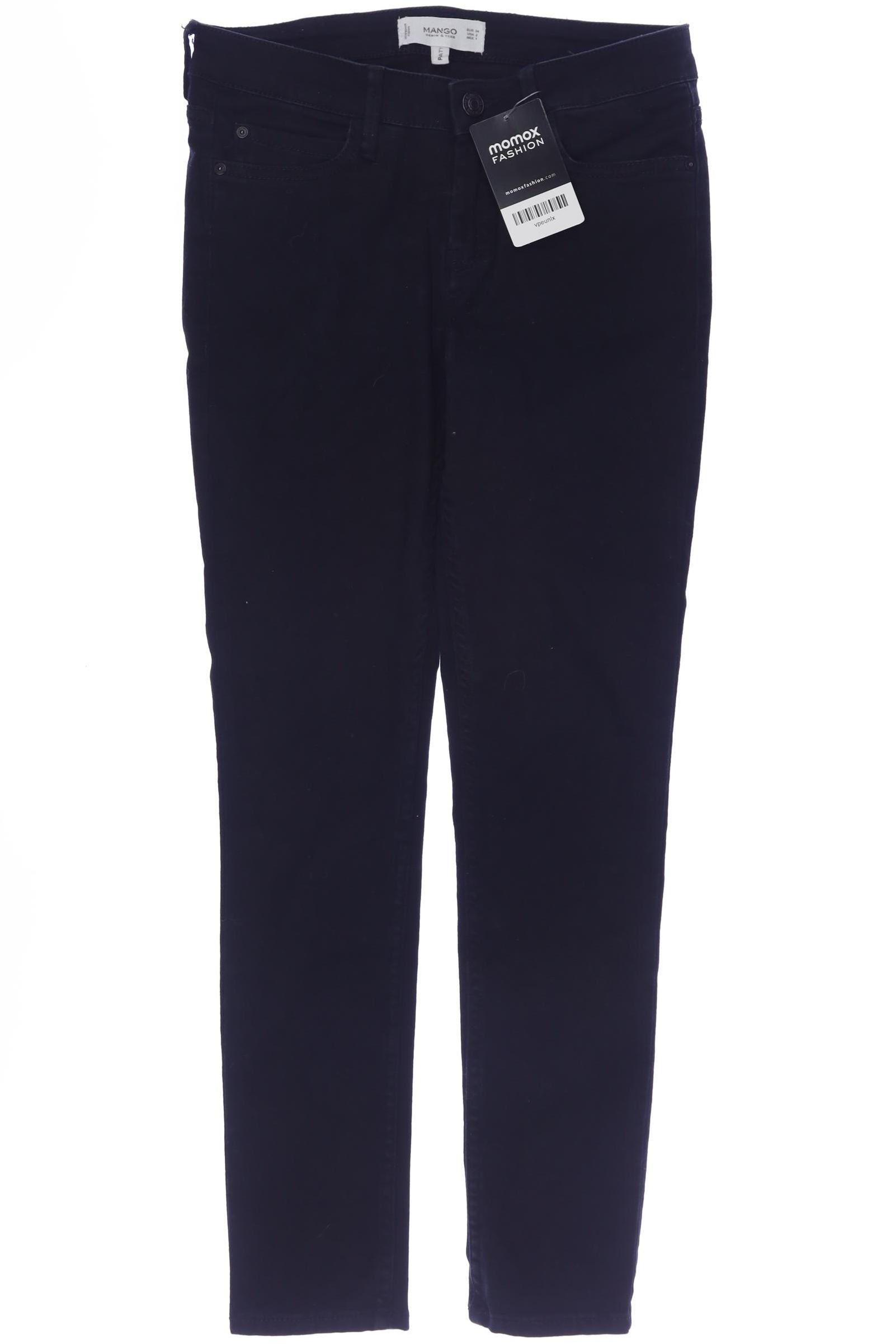 

Mango Damen Jeans, schwarz, Gr. 34