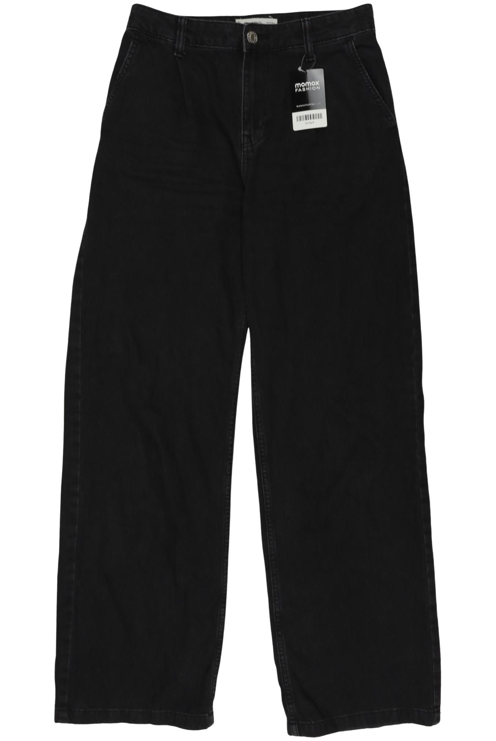 

Mango Damen Jeans, schwarz, Gr. 34