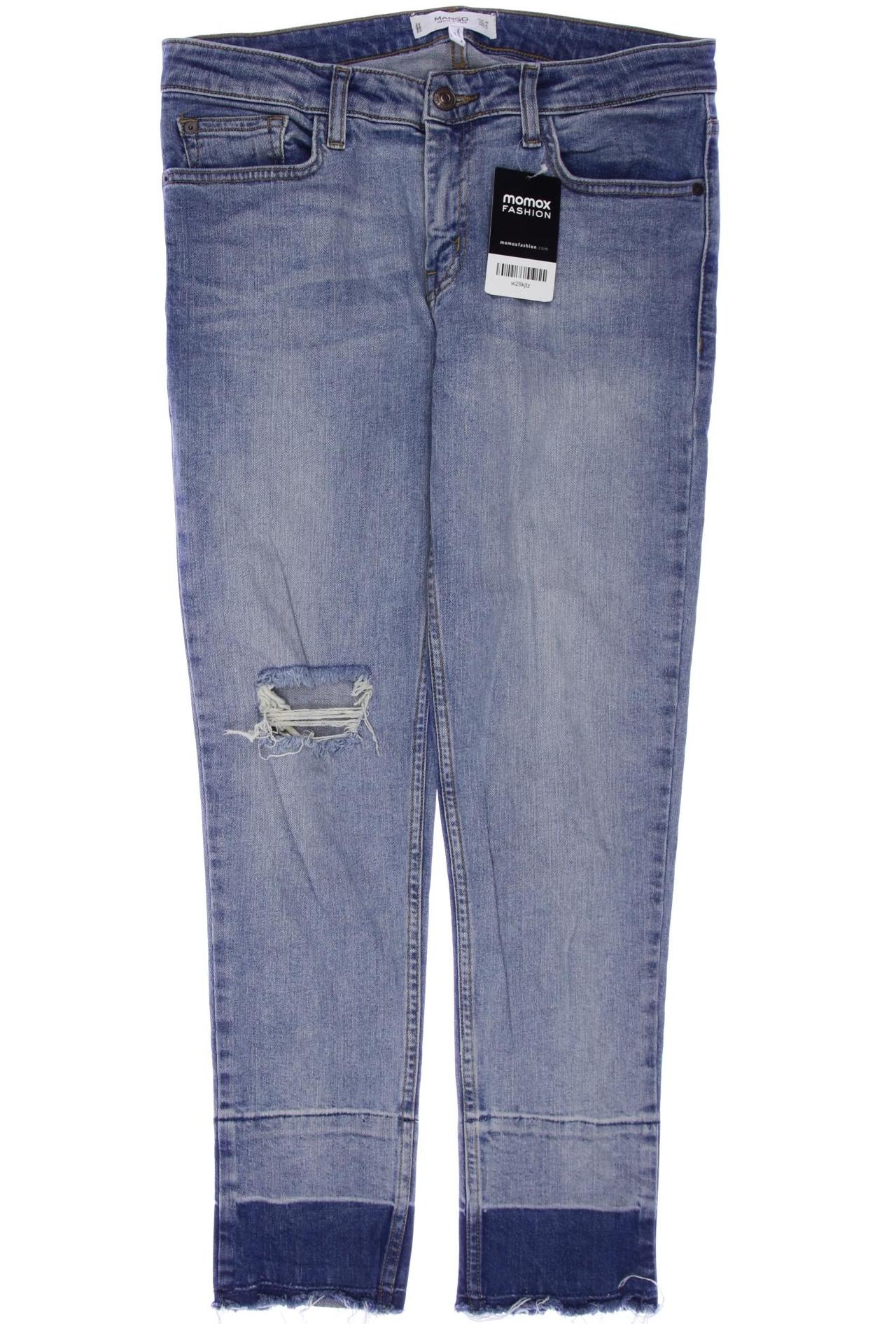 

Mango Damen Jeans, blau, Gr. 38