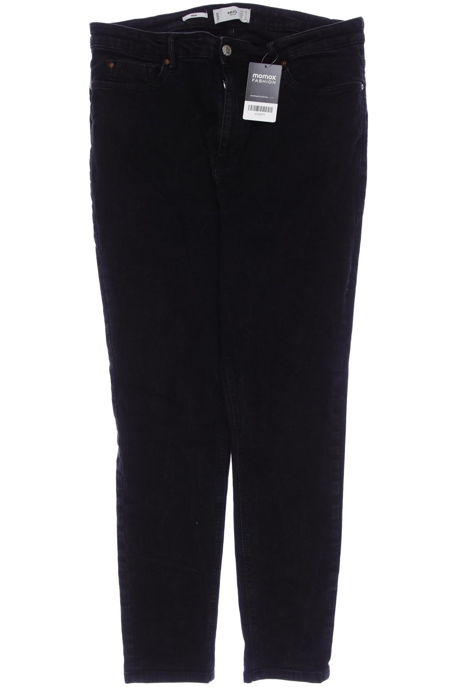 

Mango Damen Jeans, schwarz, Gr. 46