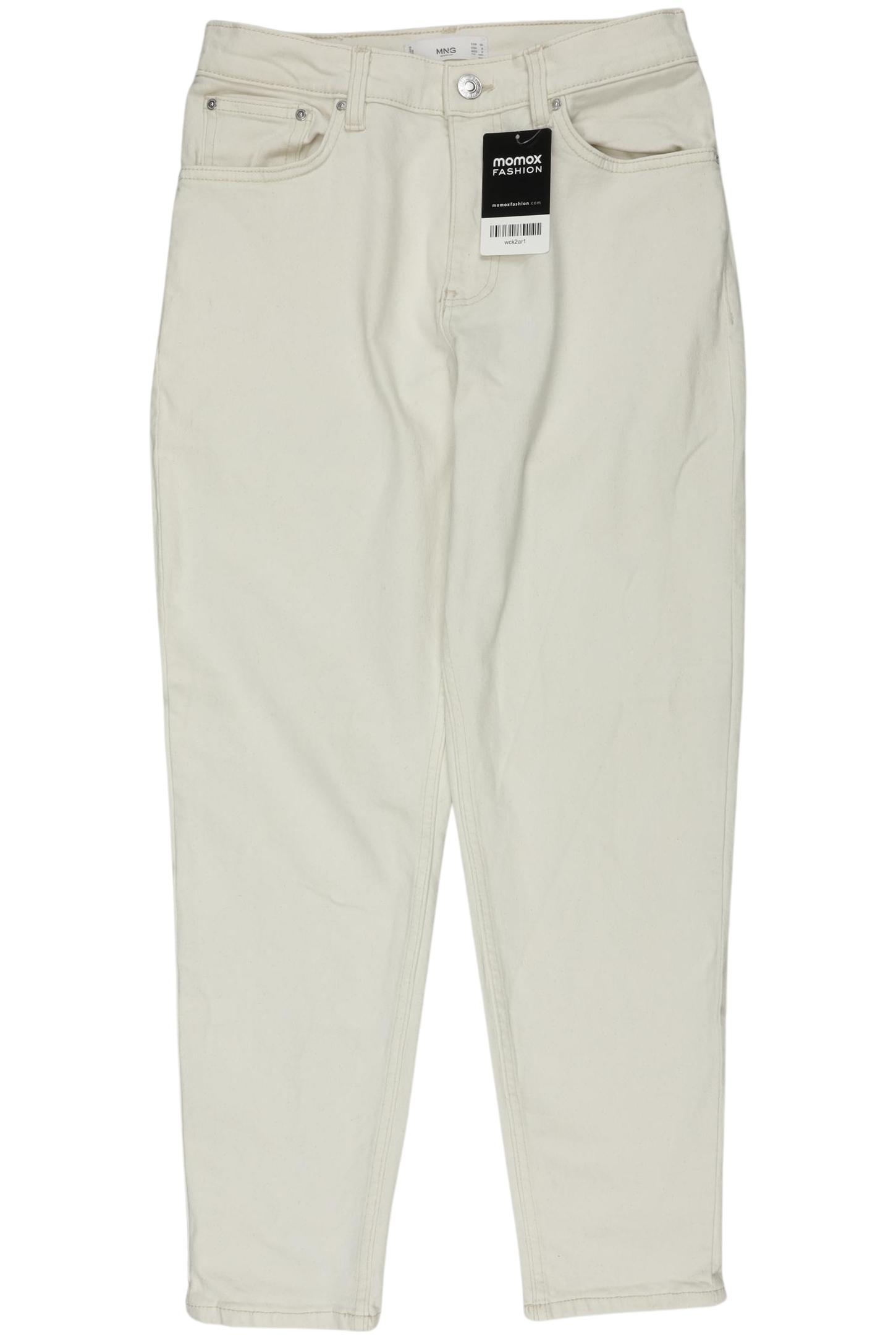

Mango Damen Jeans, cremeweiß, Gr. 36