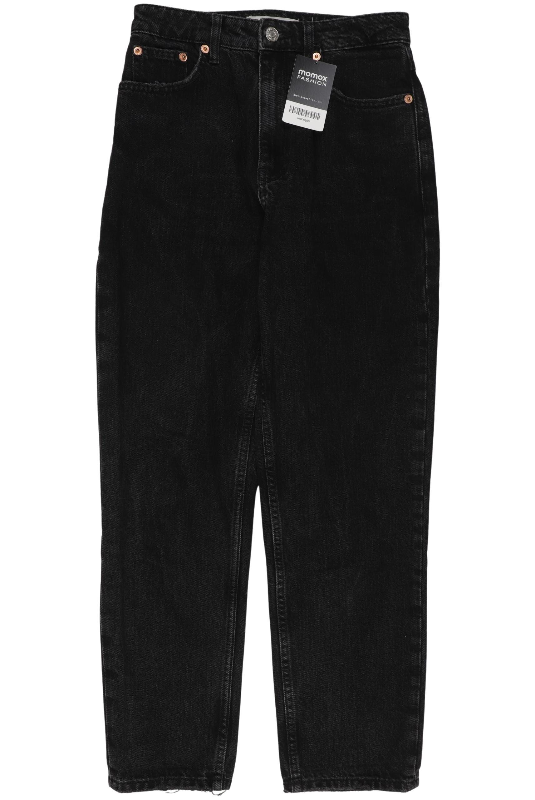 

Mango Damen Jeans, schwarz, Gr. 34