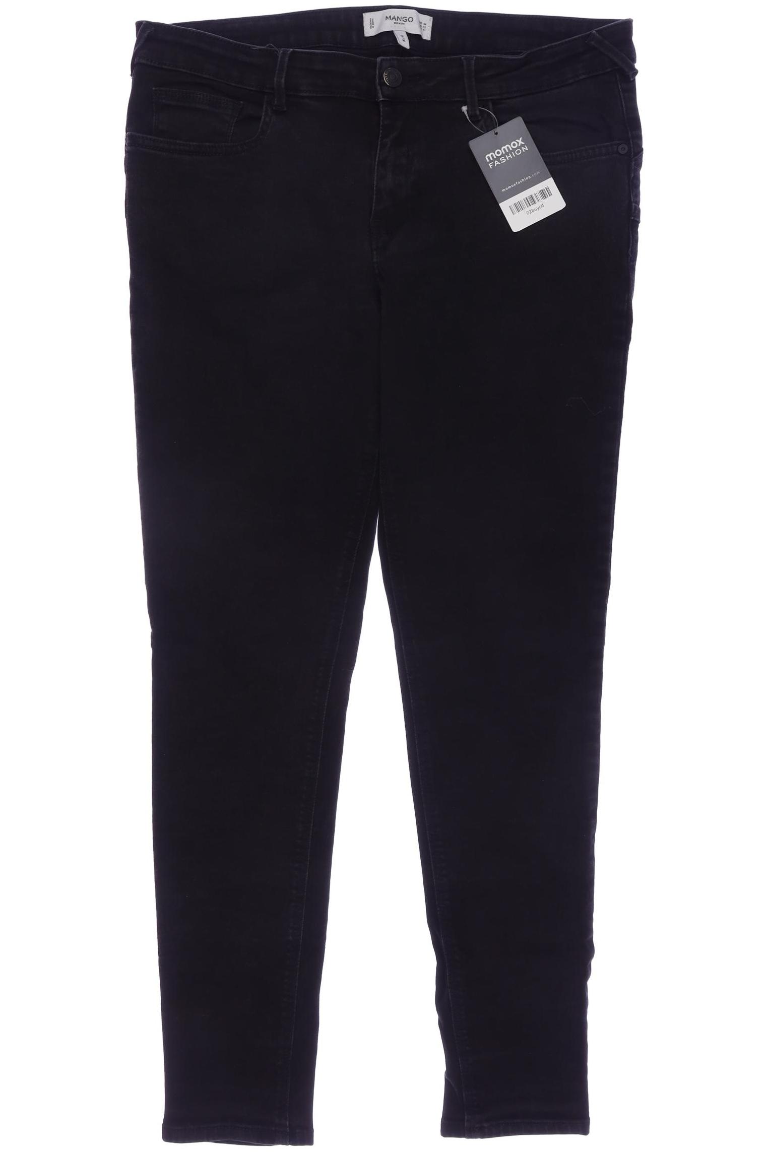 

Mango Damen Jeans, schwarz, Gr. 44