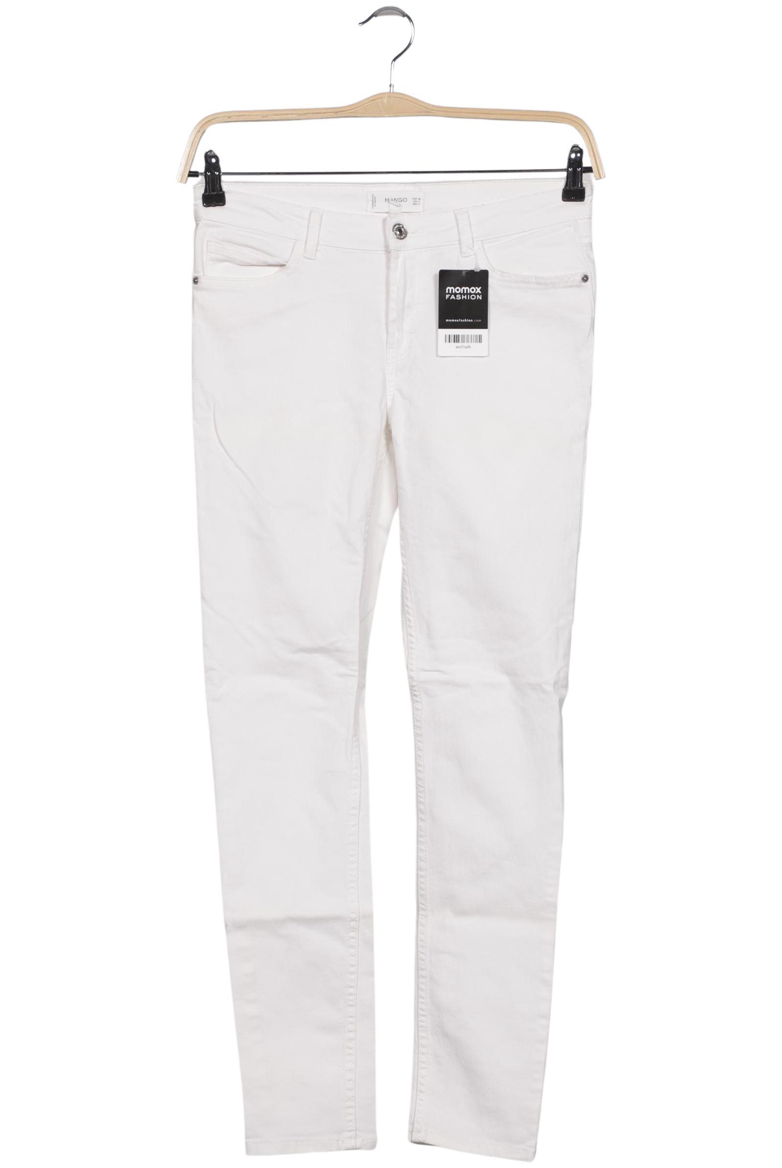 

Mango Damen Jeans, weiß, Gr. 38