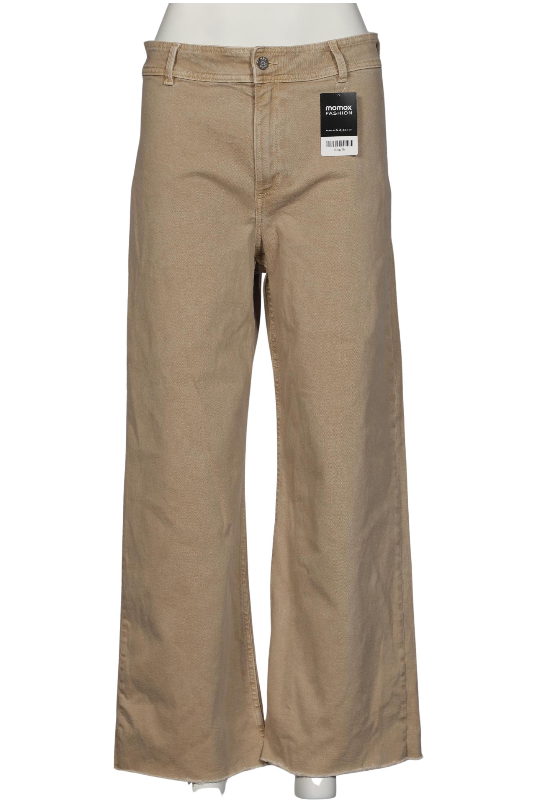 

Mango Damen Jeans, beige, Gr. 42