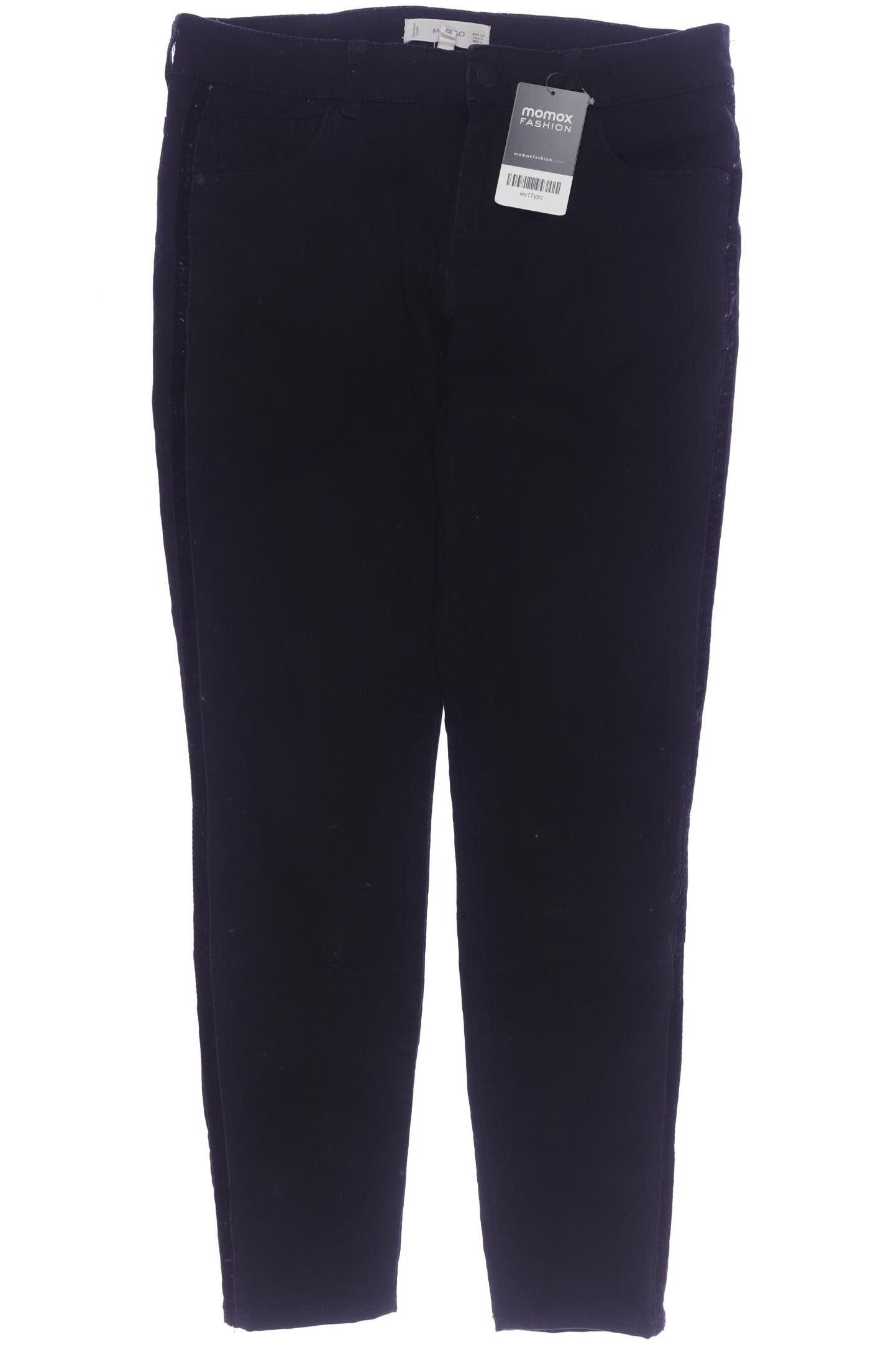 Thumbnail - Mango Damen Jeans, schwarz, Gr. 38