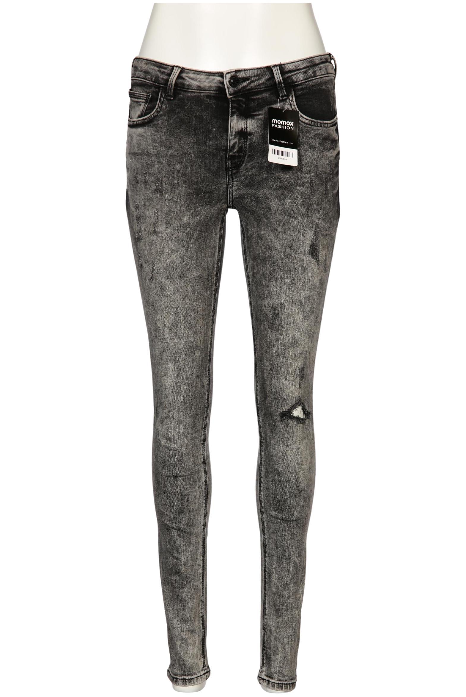 

Mango Damen Jeans, grau, Gr. 40