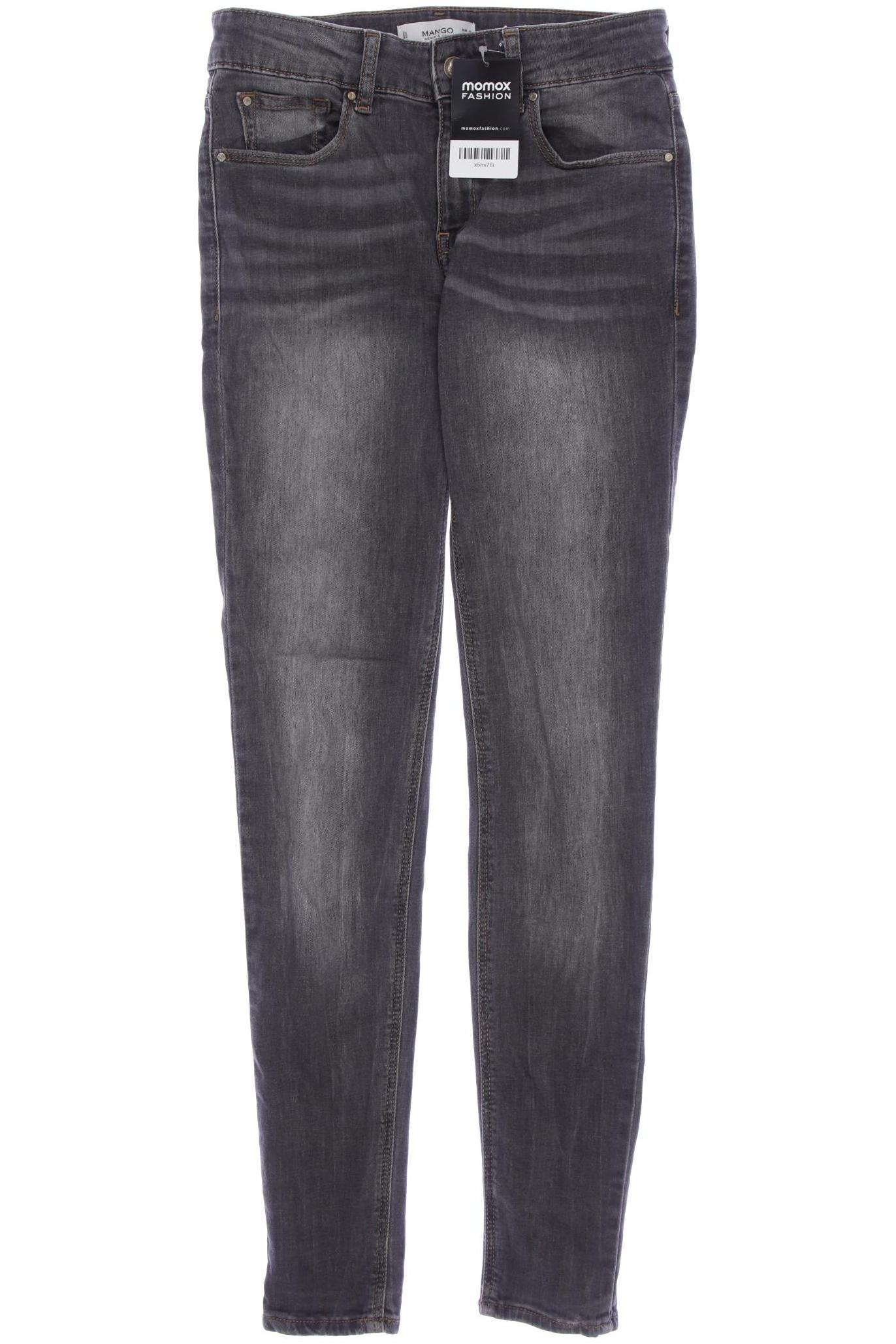 

Mango Damen Jeans, grau, Gr. 36