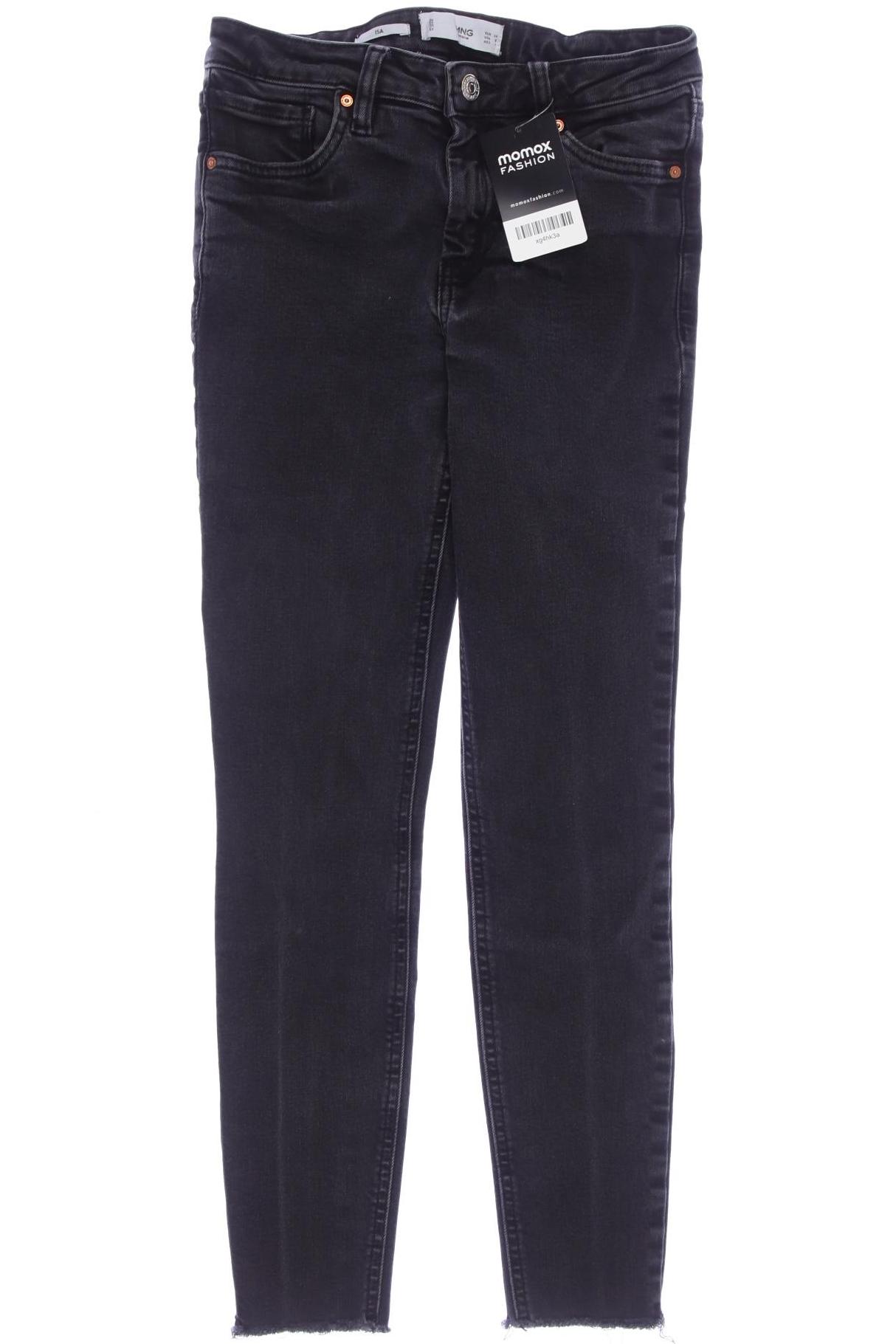 

Mango Damen Jeans, grau, Gr. 34