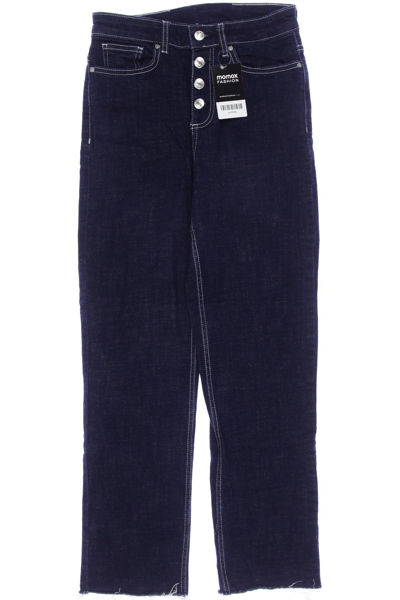 

Mango Damen Jeans, marineblau, Gr. 26