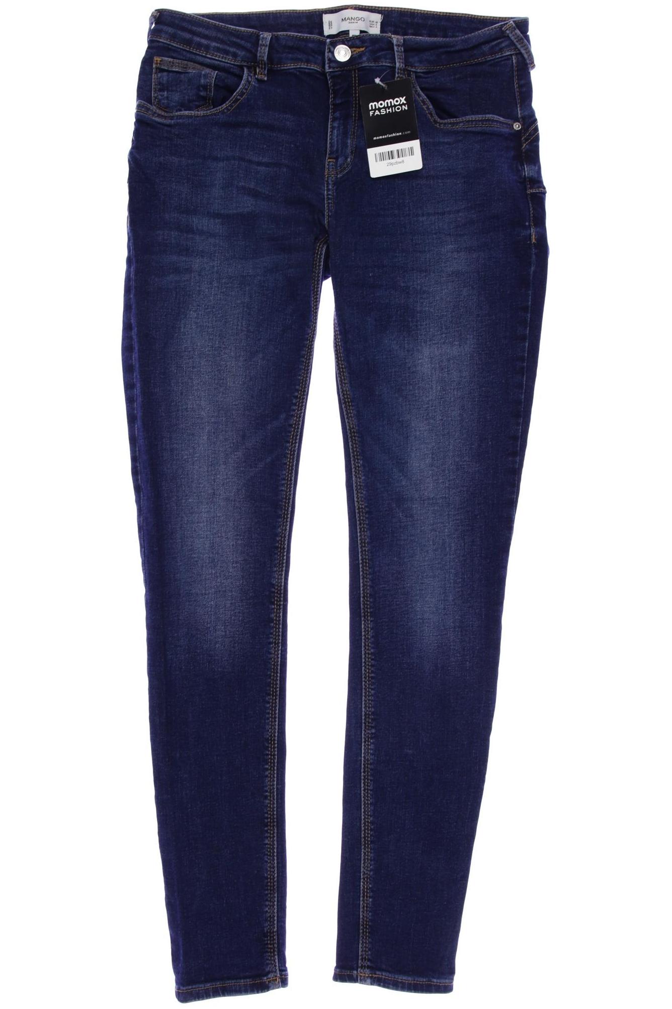 

Mango Damen Jeans, marineblau, Gr. 38