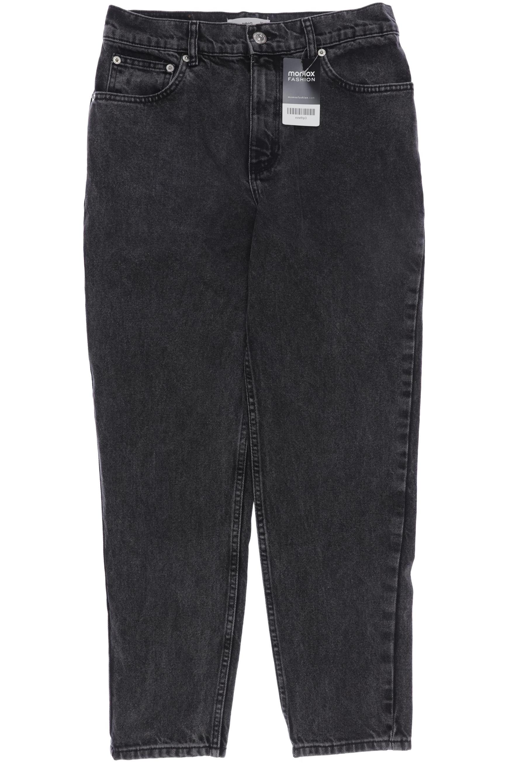 

Mango Damen Jeans, grau, Gr. 38