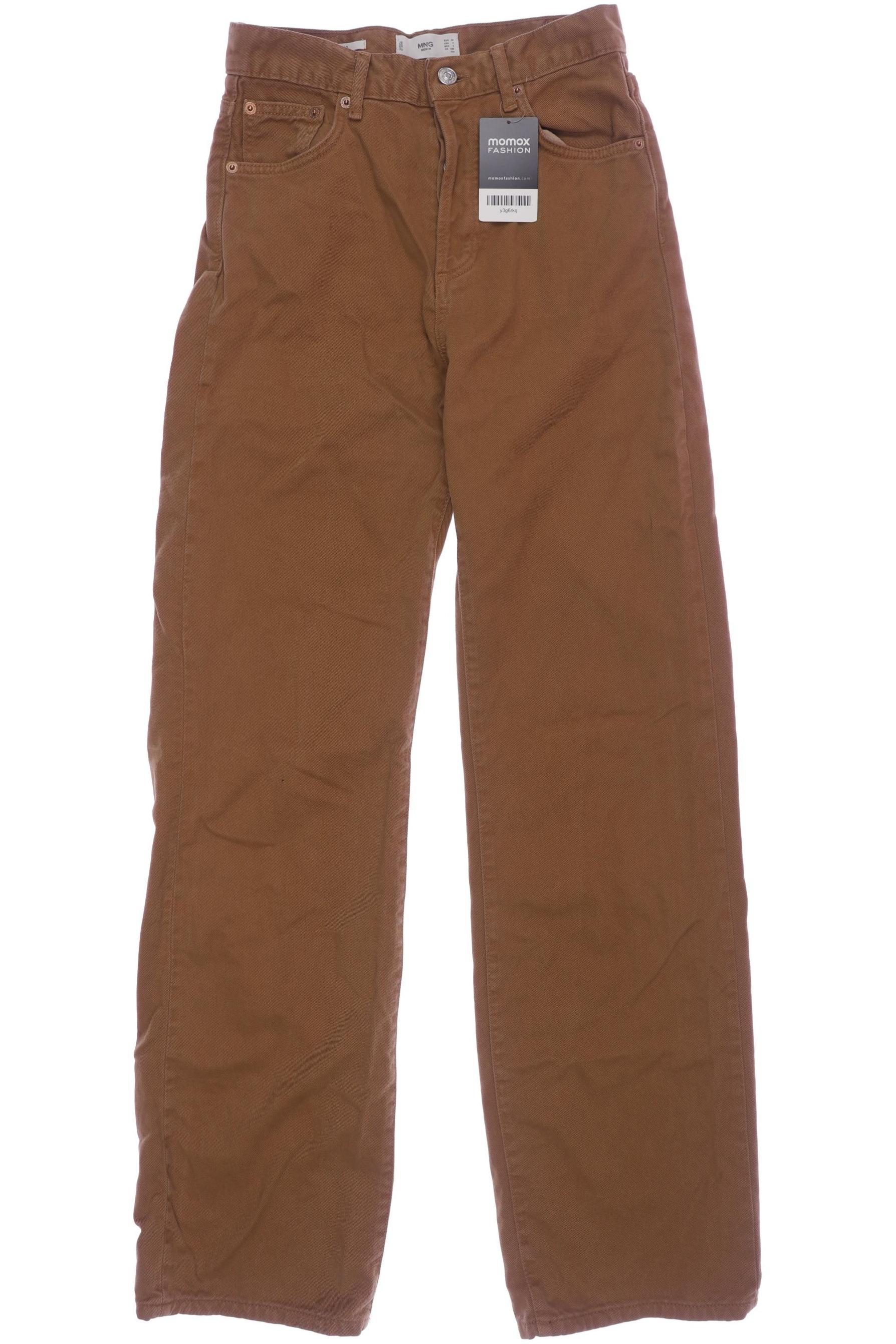 

Mango Damen Jeans, braun, Gr. 38