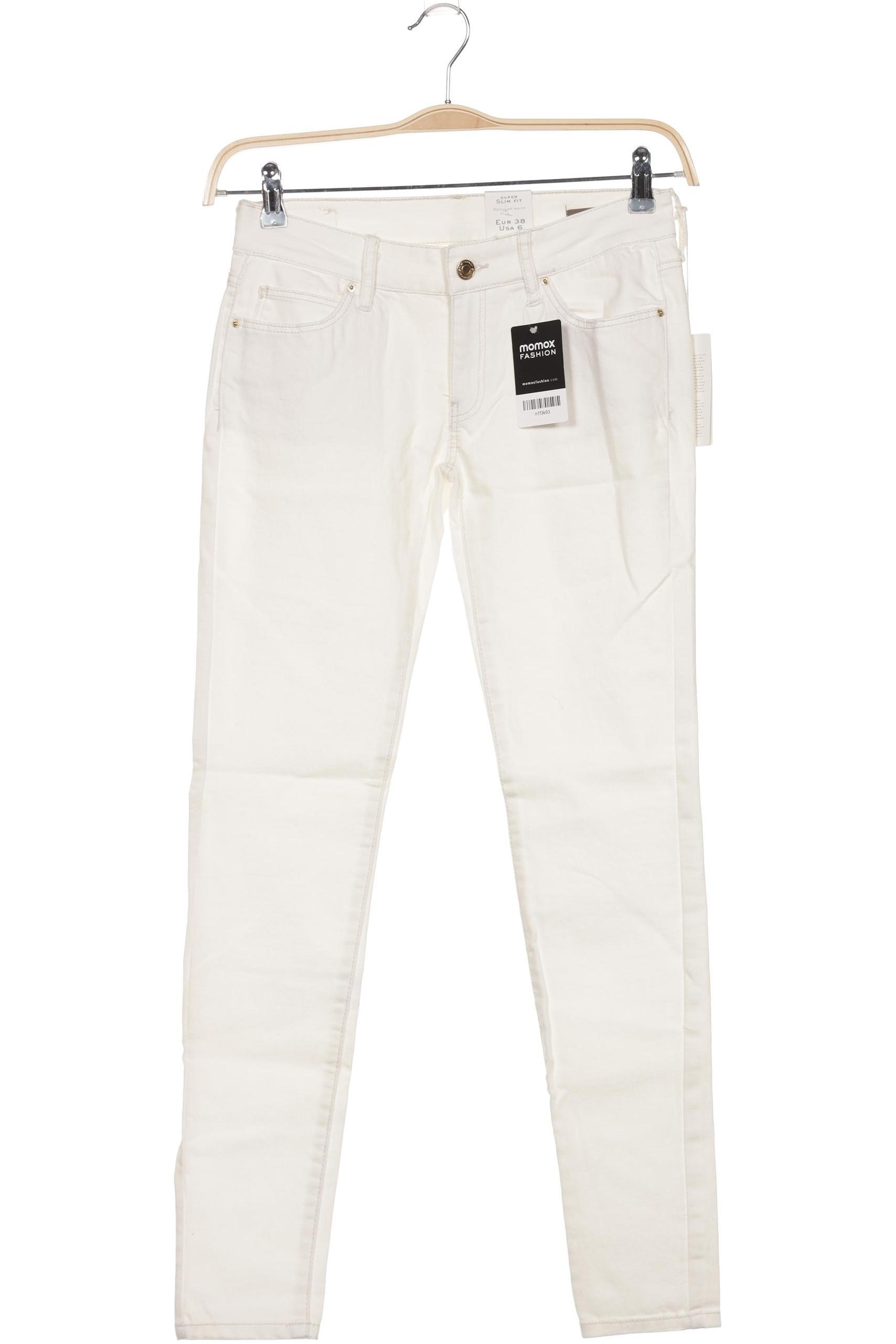 

Mango Damen Jeans, weiß, Gr. 38