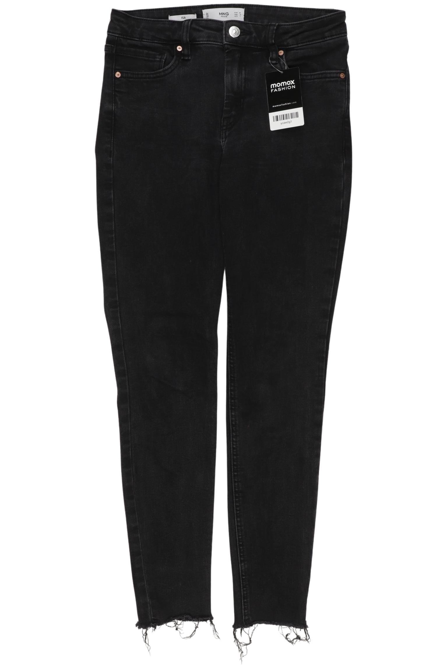 

Mango Damen Jeans, schwarz, Gr. 34