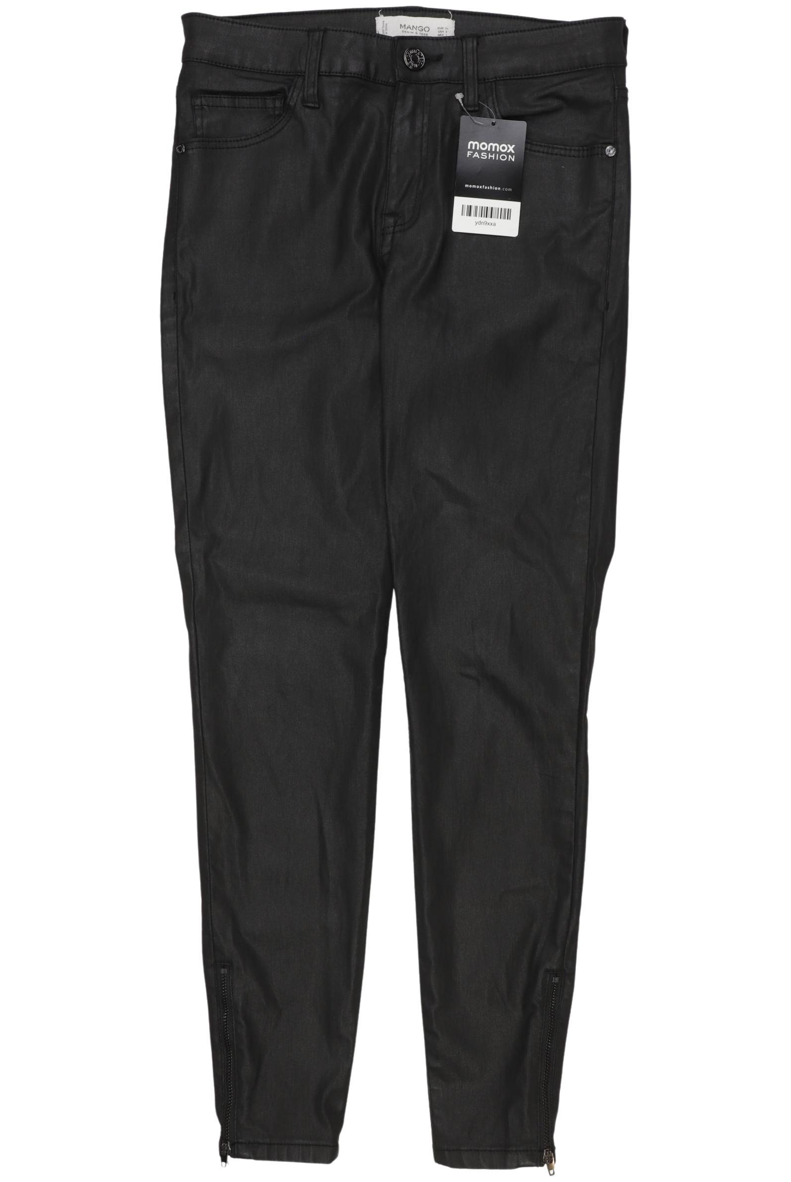 

Mango Damen Jeans, schwarz, Gr. 34