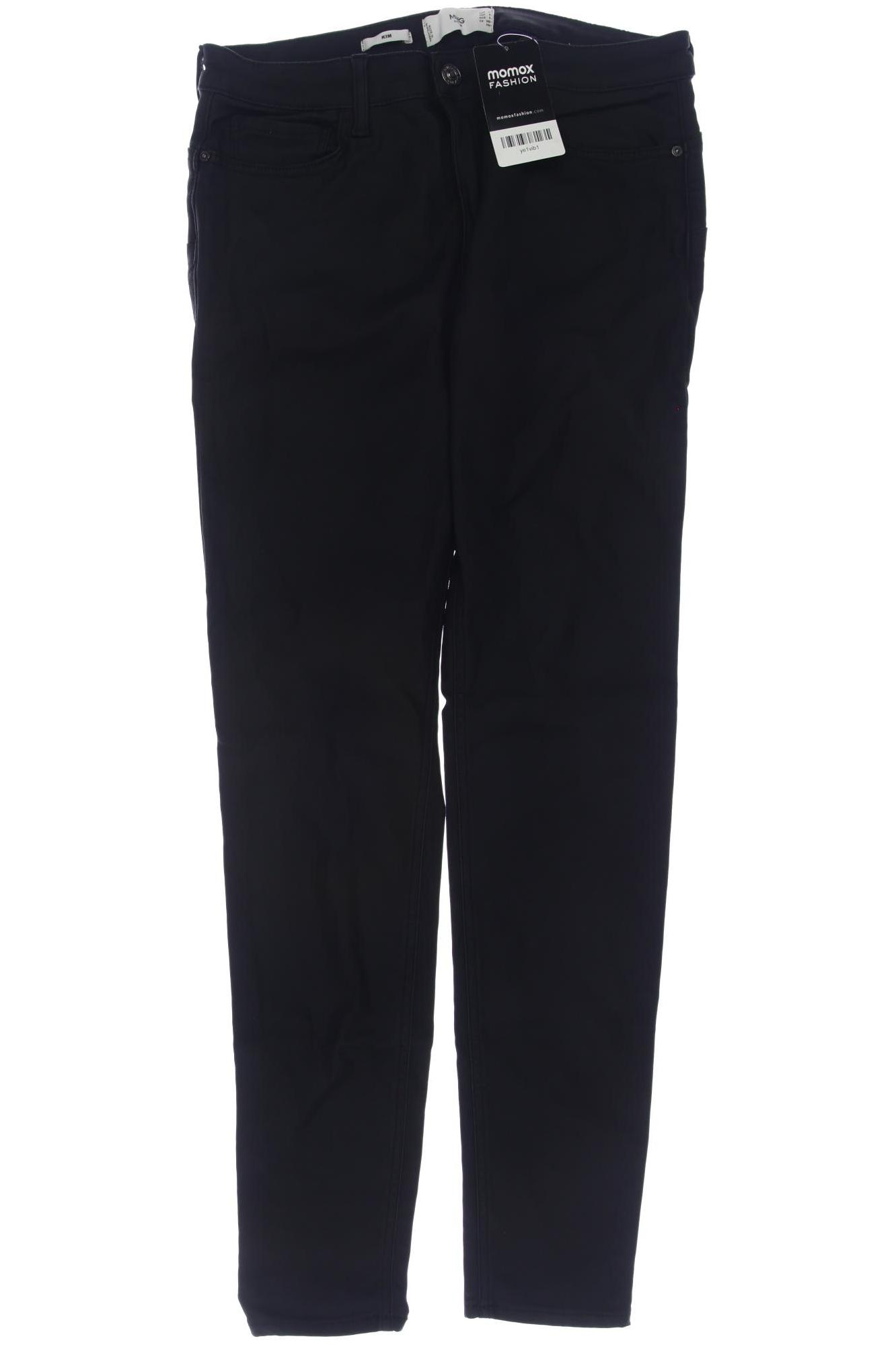 

Mango Damen Jeans, schwarz, Gr. 38