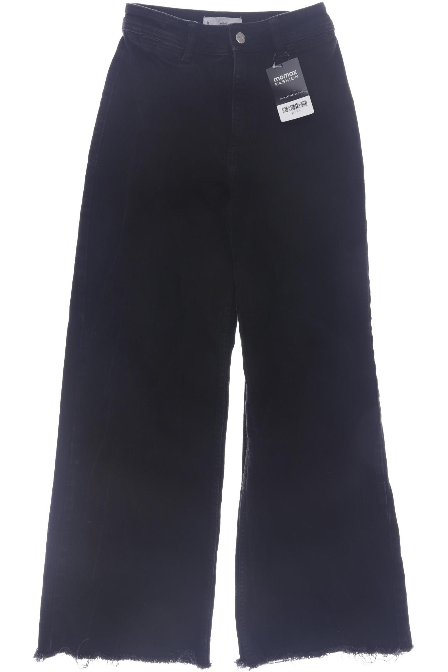 

Mango Damen Jeans, schwarz, Gr. 34