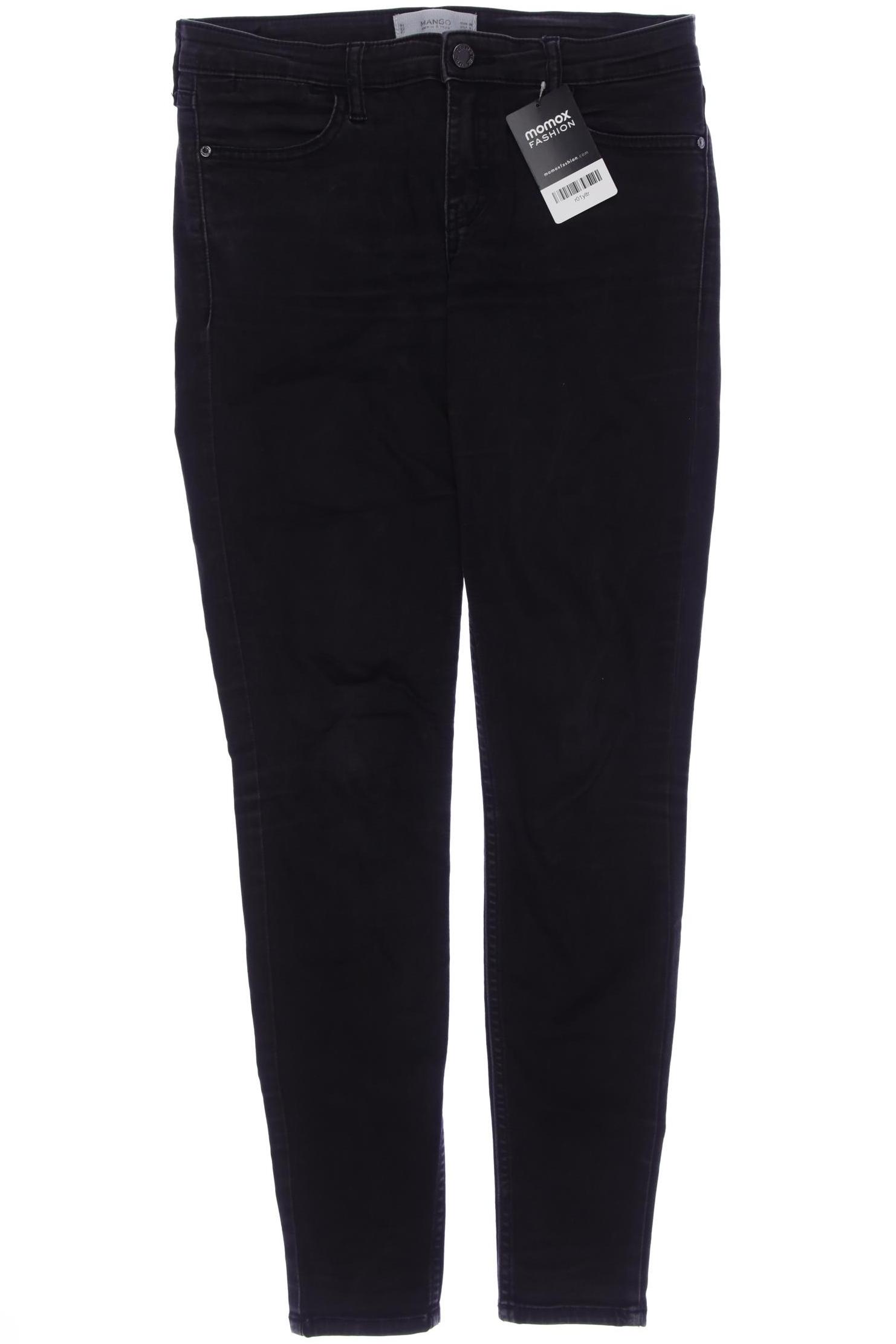 

Mango Damen Jeans, schwarz, Gr. 36