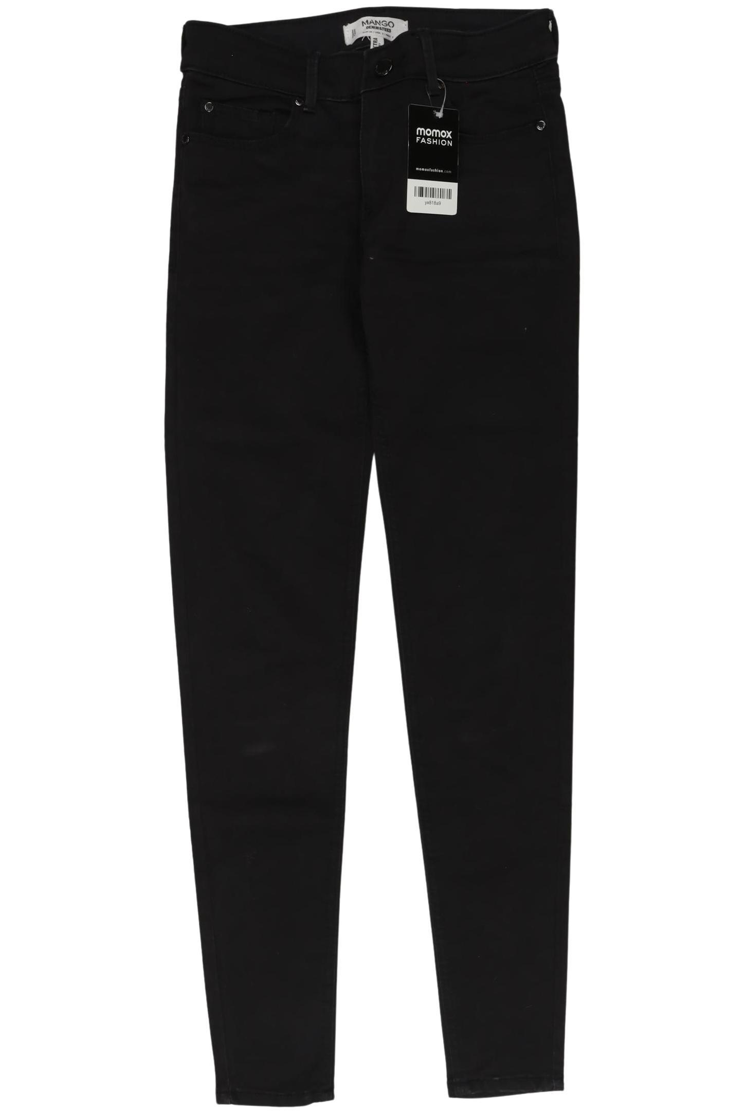 

Mango Damen Jeans, schwarz, Gr. 34
