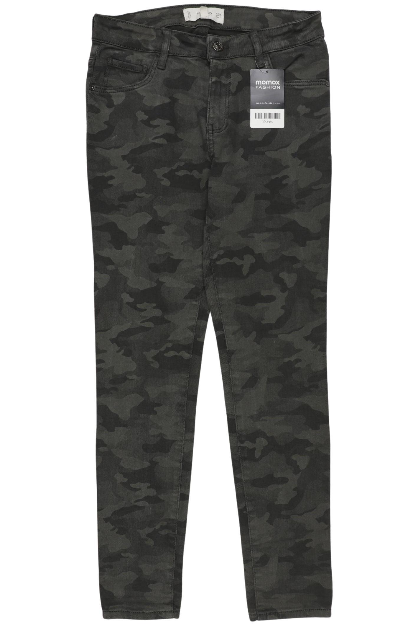 

Mango Damen Jeans, grün, Gr. 34