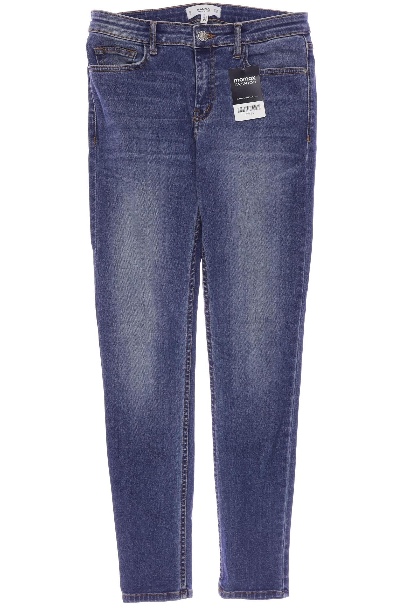 

Mango Damen Jeans, marineblau, Gr. 36