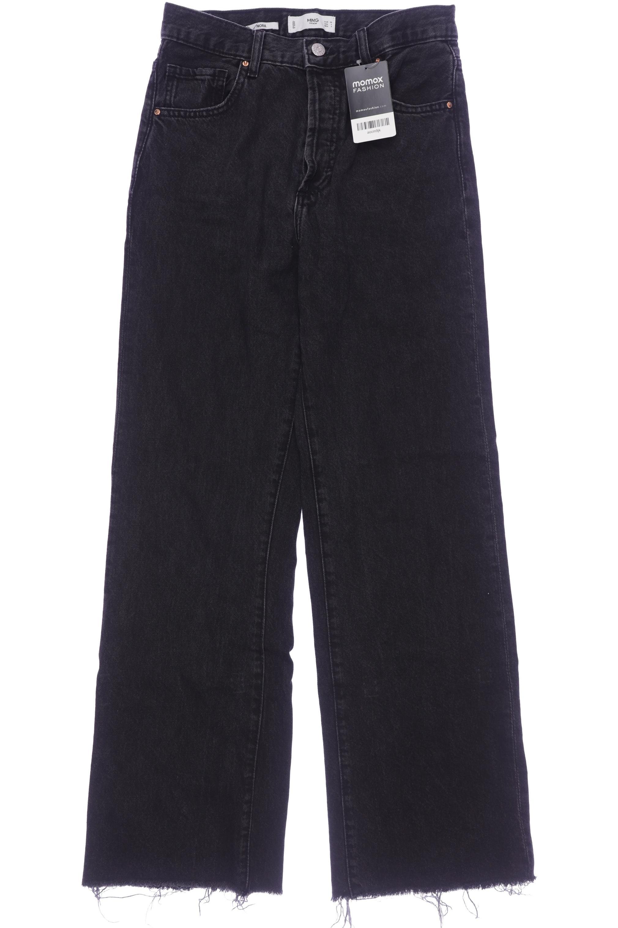 

Mango Damen Jeans, schwarz, Gr. 36
