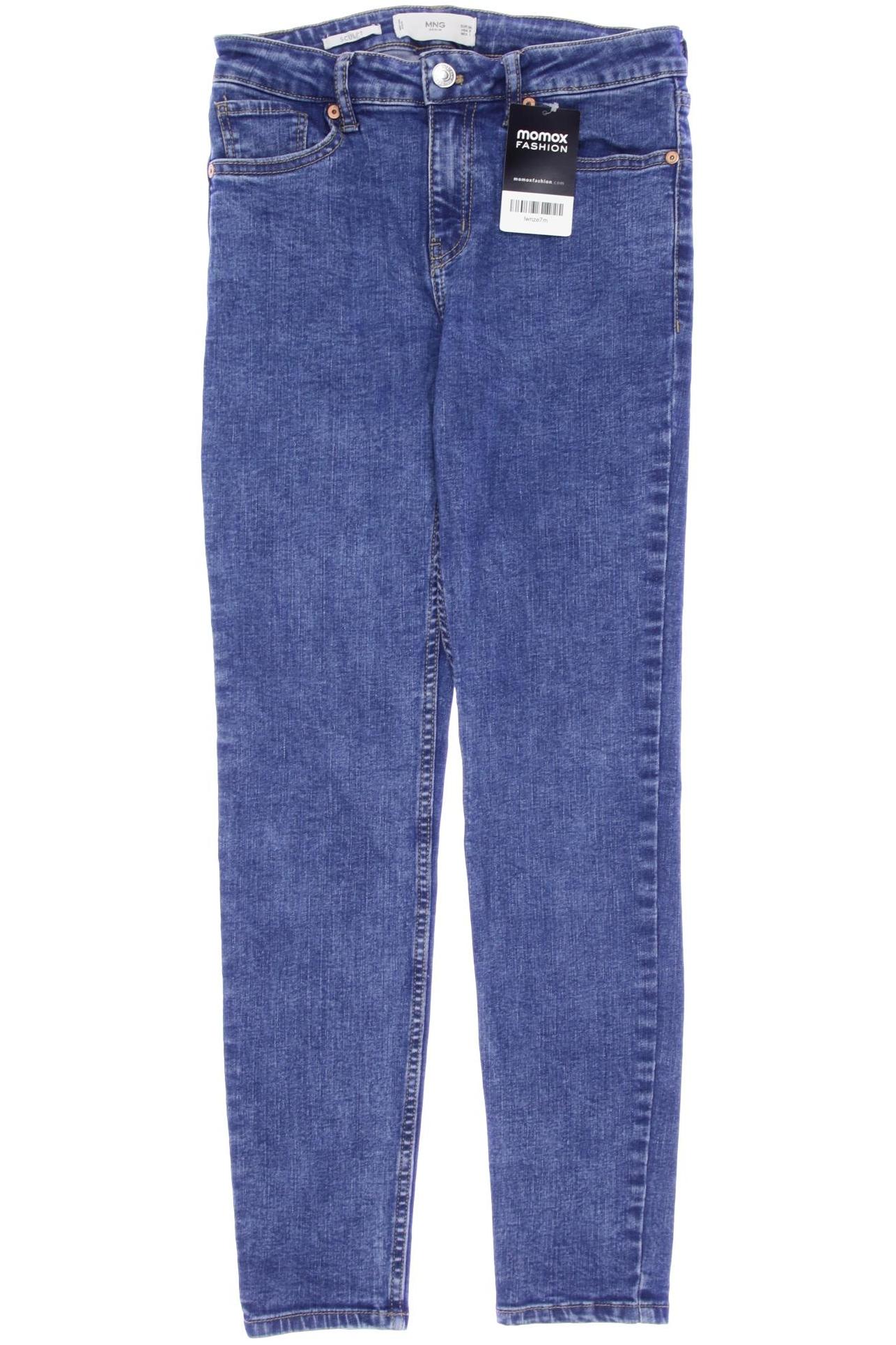 

Mango Damen Jeans, marineblau, Gr. 34