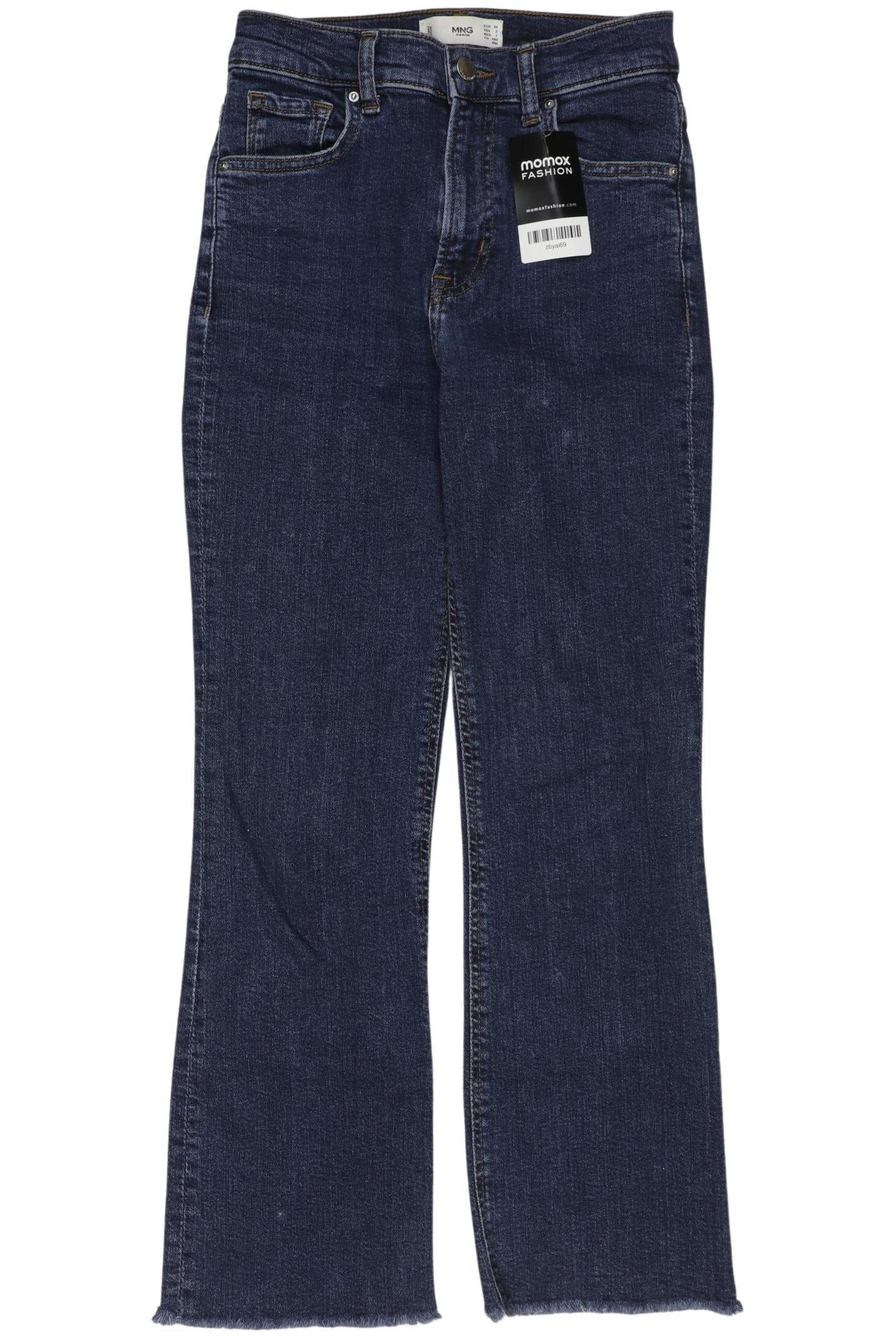 

Mango Damen Jeans, marineblau, Gr. 34