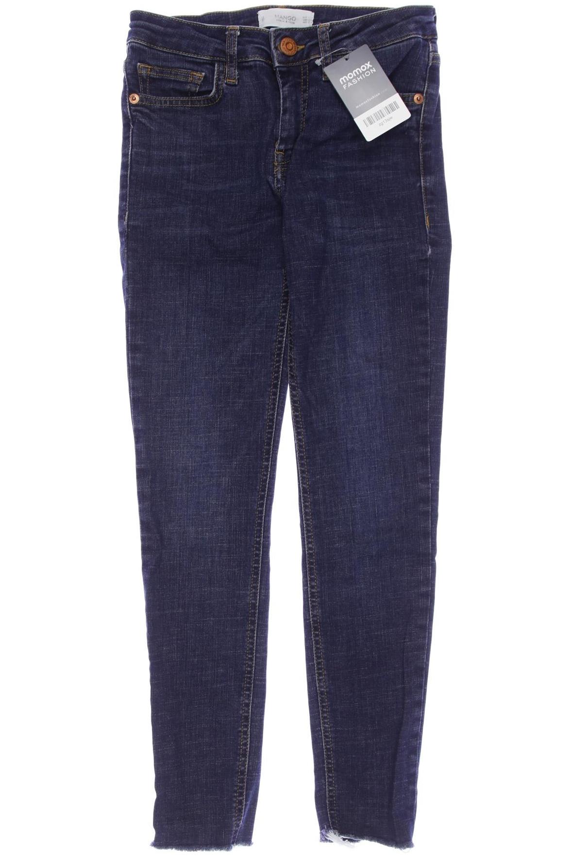 

Mango Damen Jeans, marineblau, Gr. 32