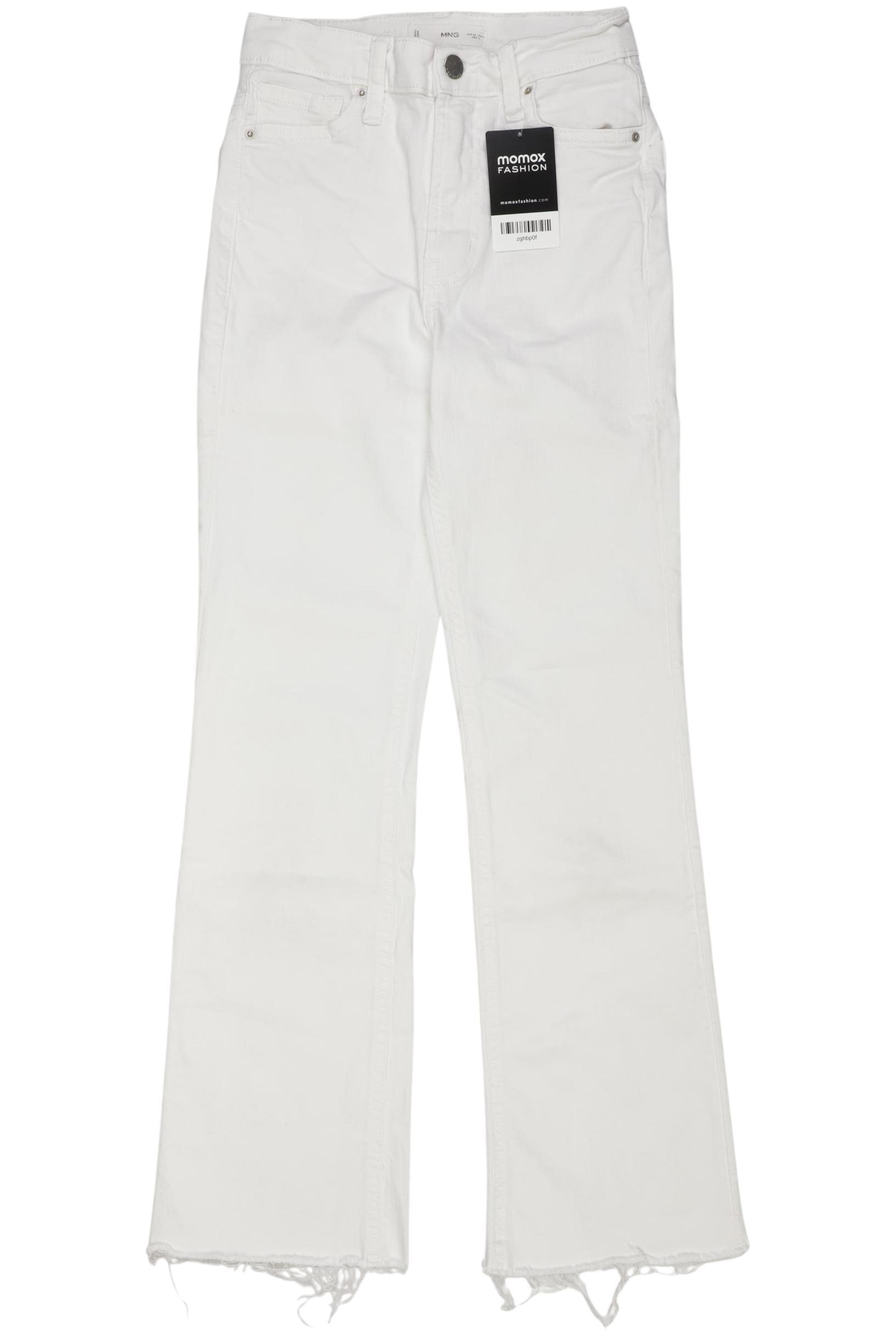

Mango Damen Jeans, weiß, Gr. 32