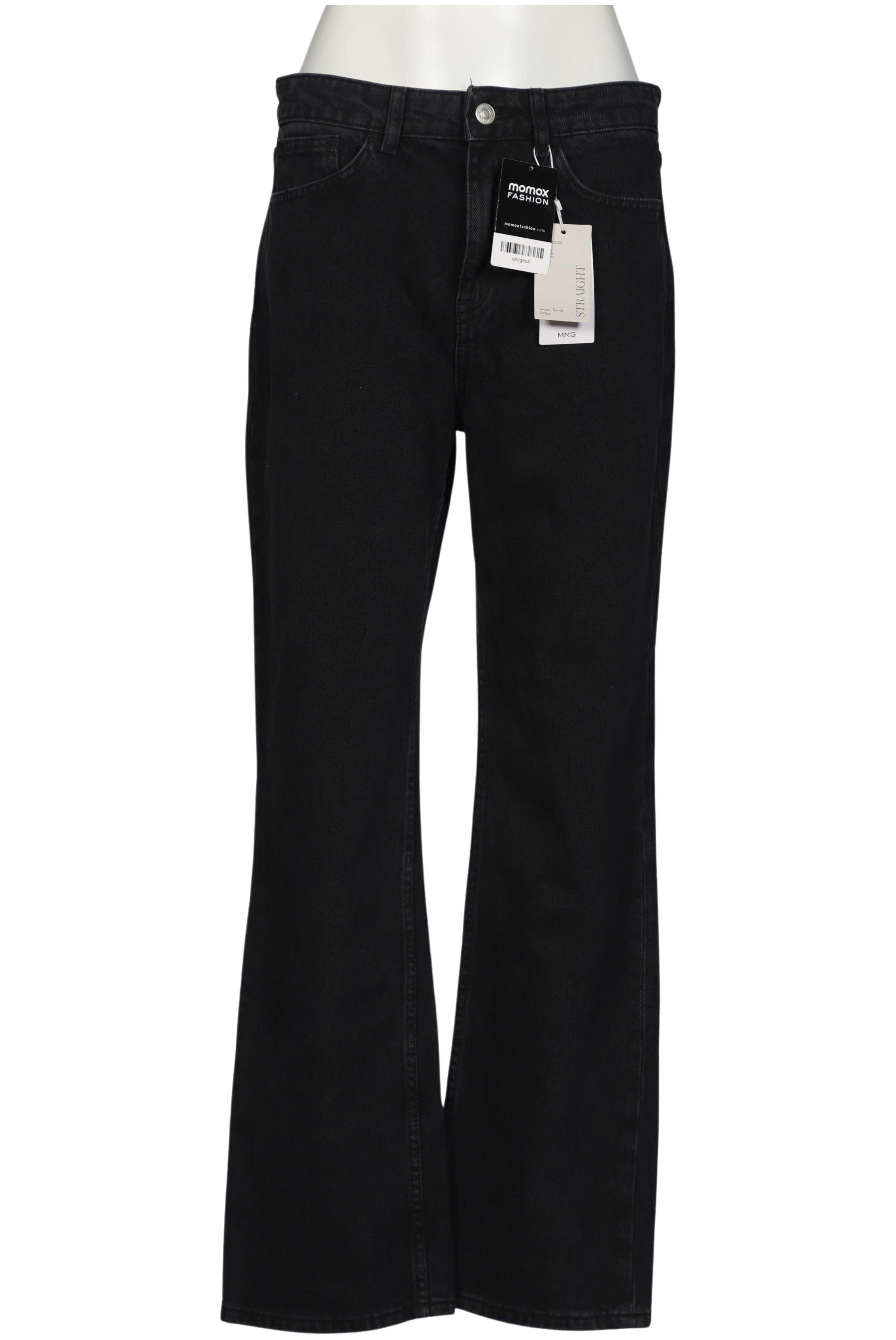 

Mango Damen Jeans, schwarz, Gr. 38