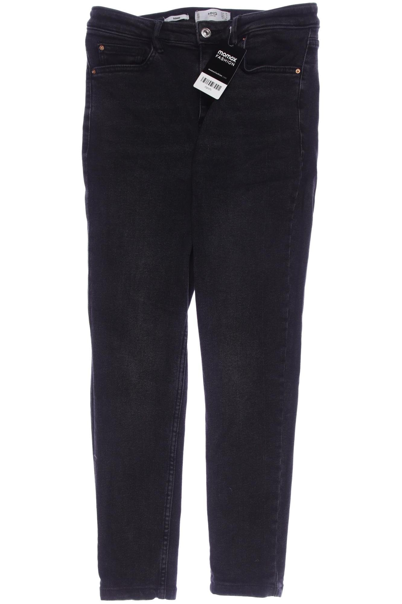 

Mango Damen Jeans, schwarz, Gr. 38