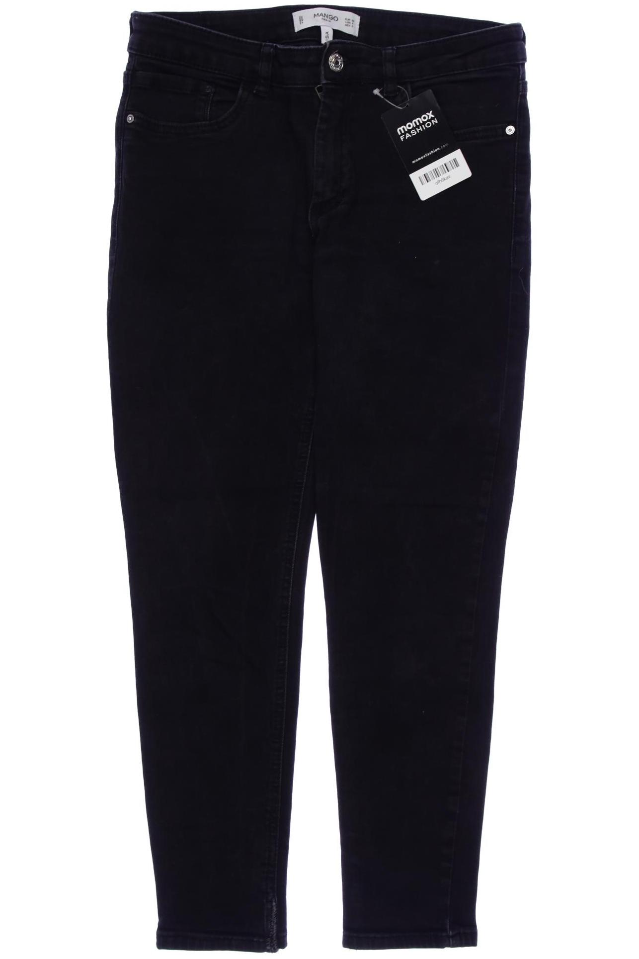 

Mango Damen Jeans, schwarz, Gr. 38