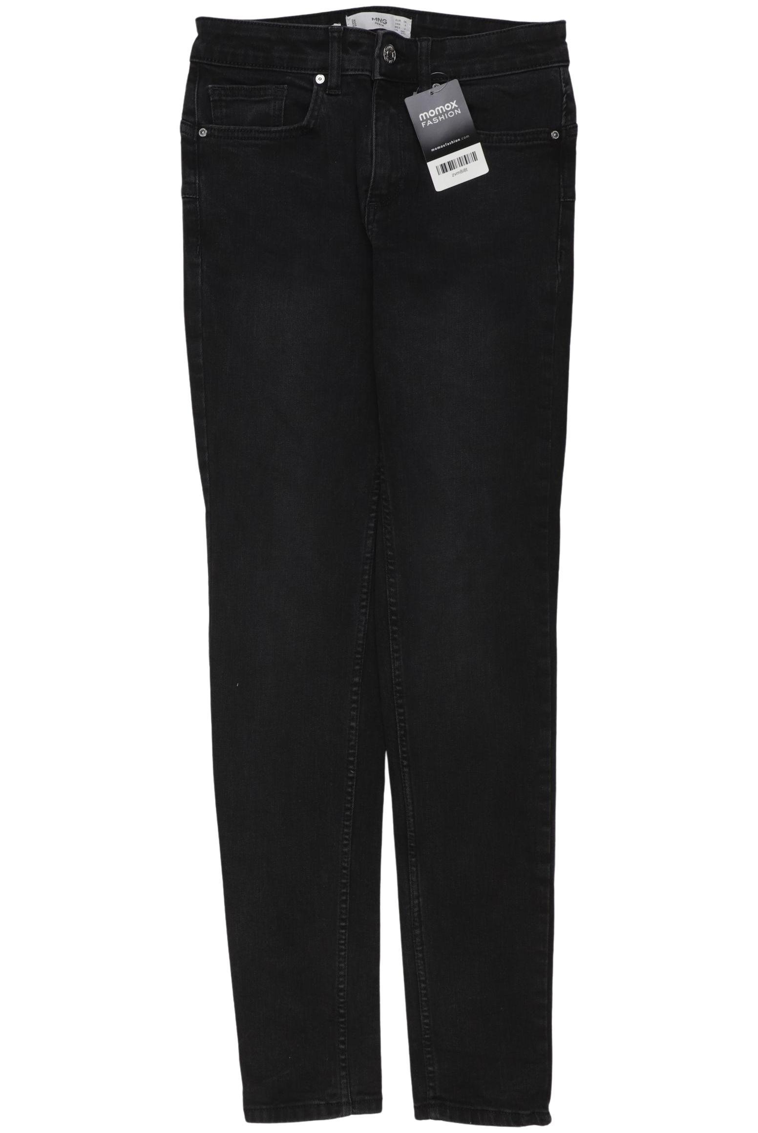 

Mango Damen Jeans, schwarz, Gr. 36