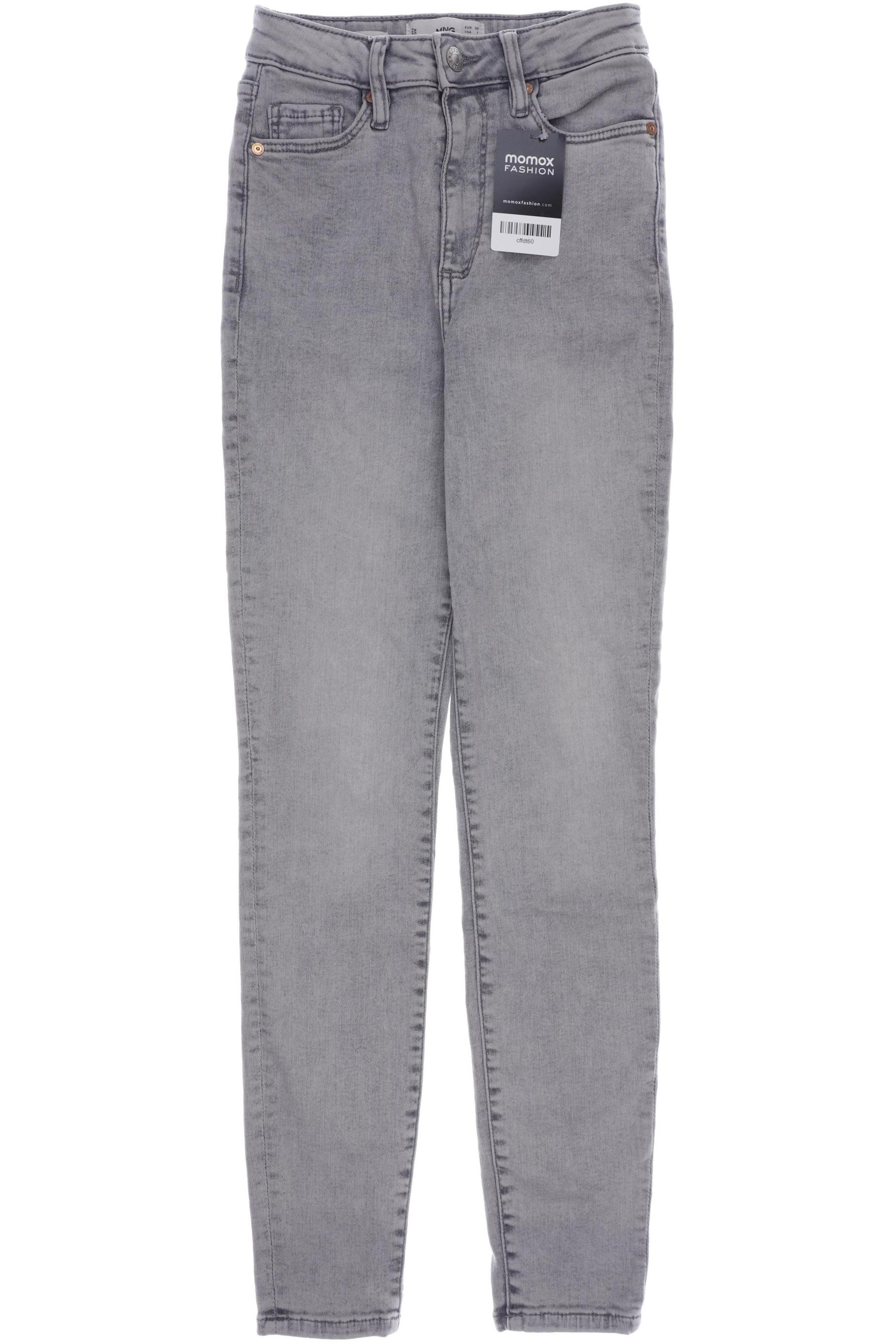 

MANGO Damen Jeans, grau