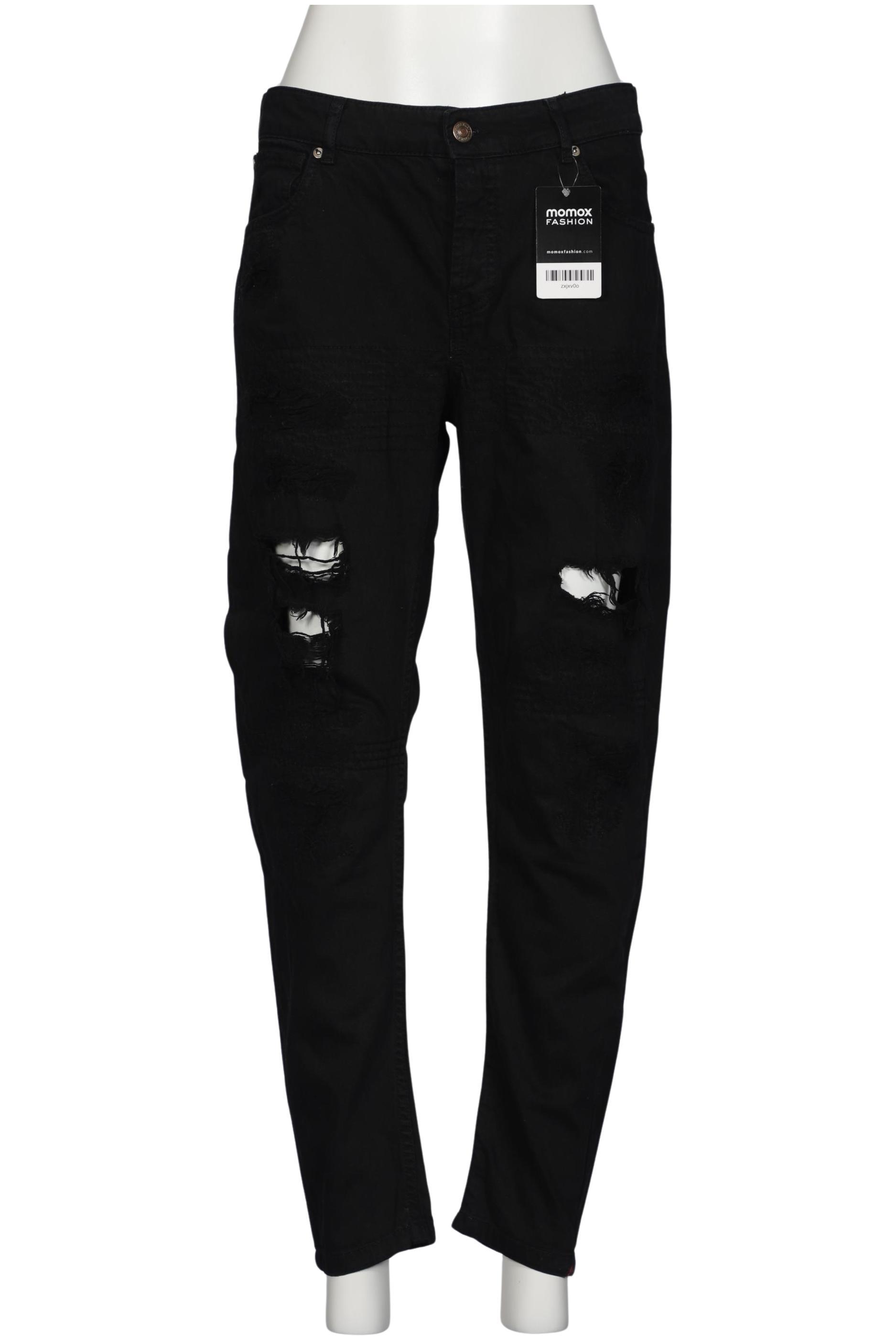 

Mango Damen Jeans, schwarz, Gr. 36