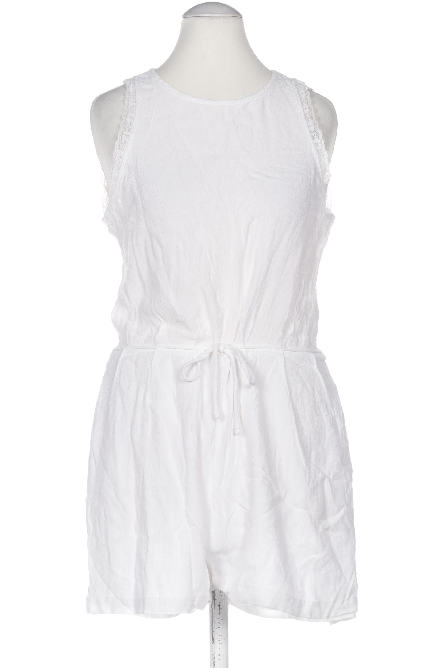 

Mango Damen Jumpsuit/Overall, weiß, Gr. 38